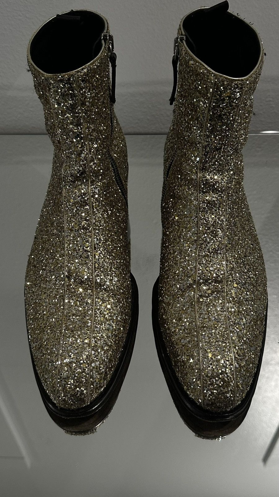 Giuseppe Zanotti Giuseppe Zanotti Glitter Boot sz43 Size US 10 / EU 43 - 3 Thumbnail