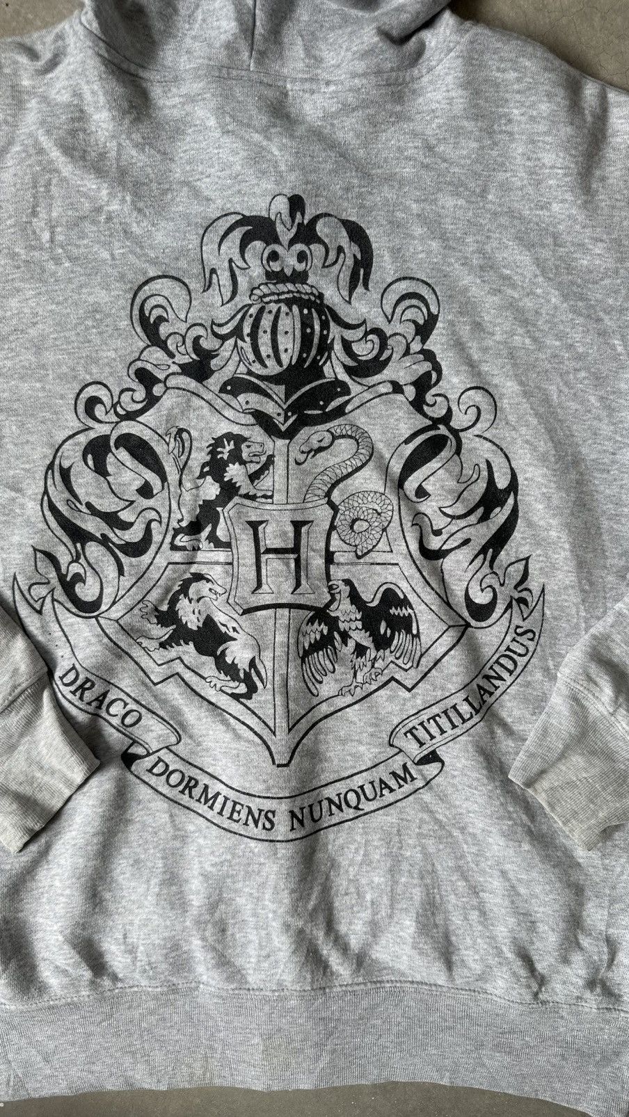 Vintage HARRY POTER HOGWARTS HOODIE Size US L / EU 52-54 / 3 - 8 Thumbnail