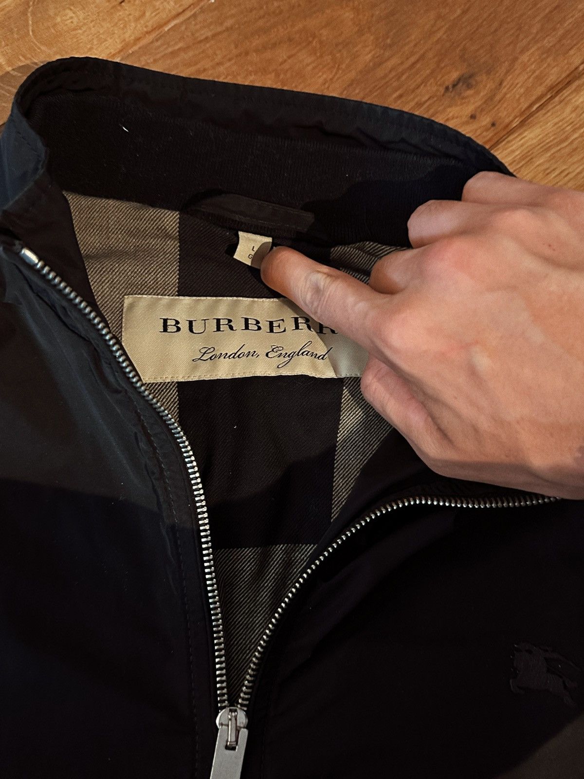 Burberry Burberry Bomber Jacket Size US L / EU 52-54 / 3 - 5 Thumbnail