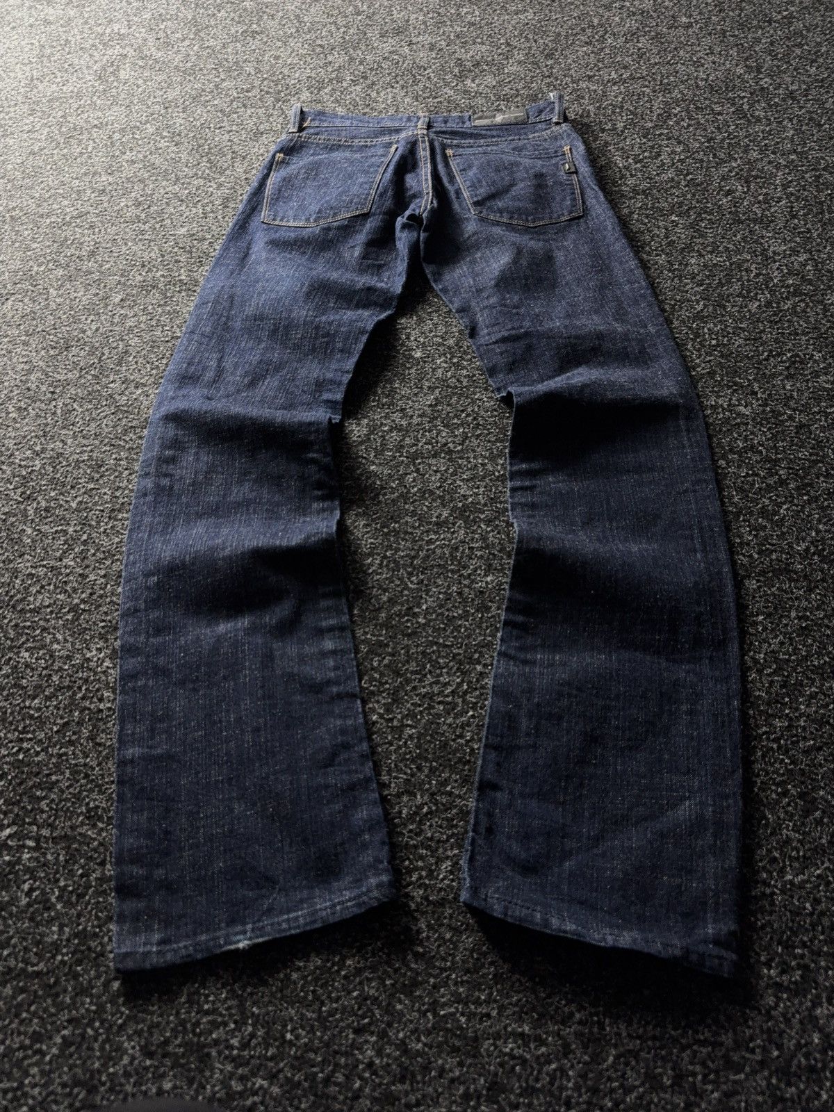 Japanese Brand Luxury Jazmin Chebar Denim Jeans 24/32 Dark Wash Y2K Look Size 24" / US 00 / IT 34 - 8 Thumbnail