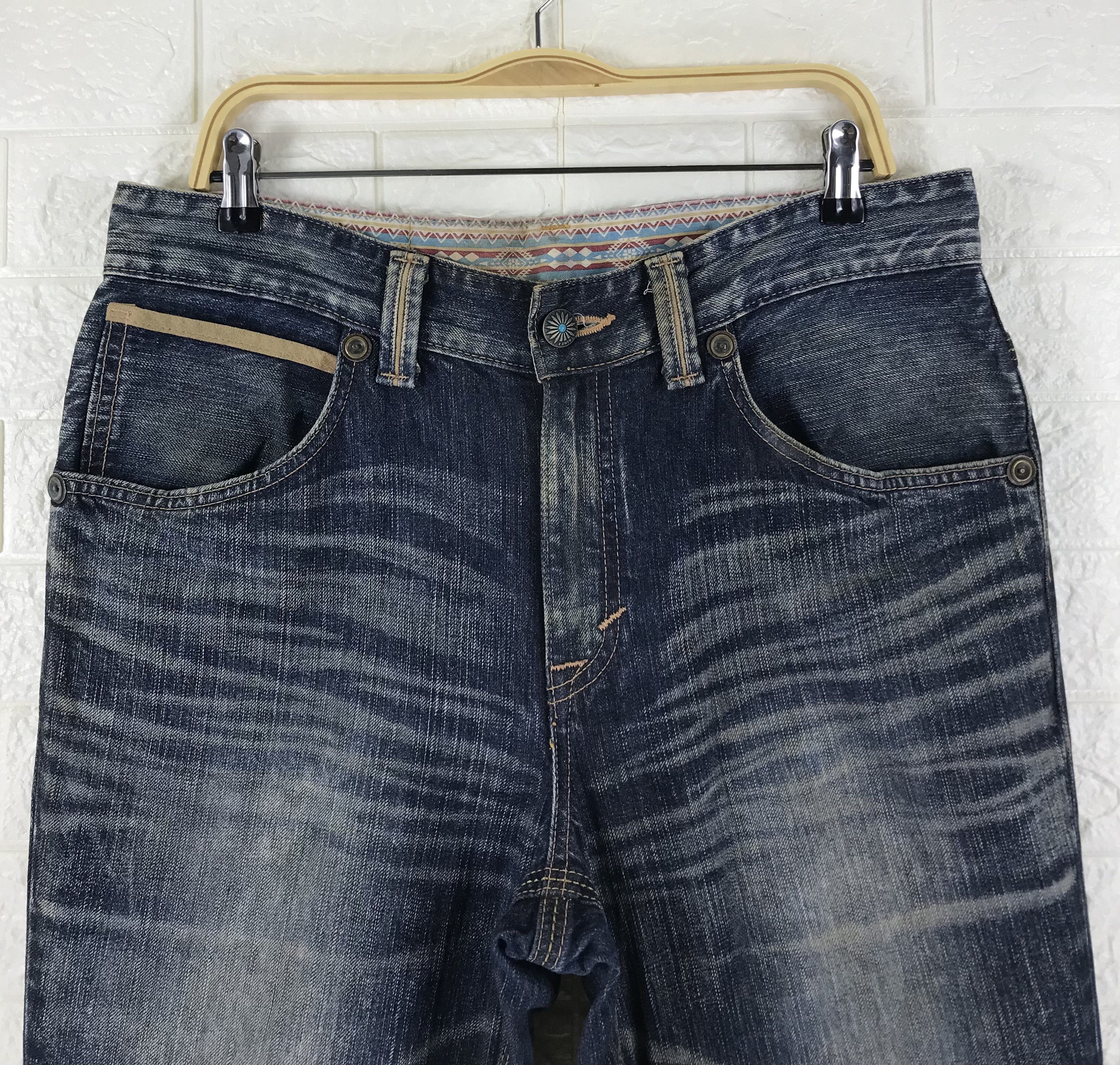 Edwin Vintage Edwin XV Faded Blue Flare Jeans Size US 34 / EU 50 - 2 Thumbnail