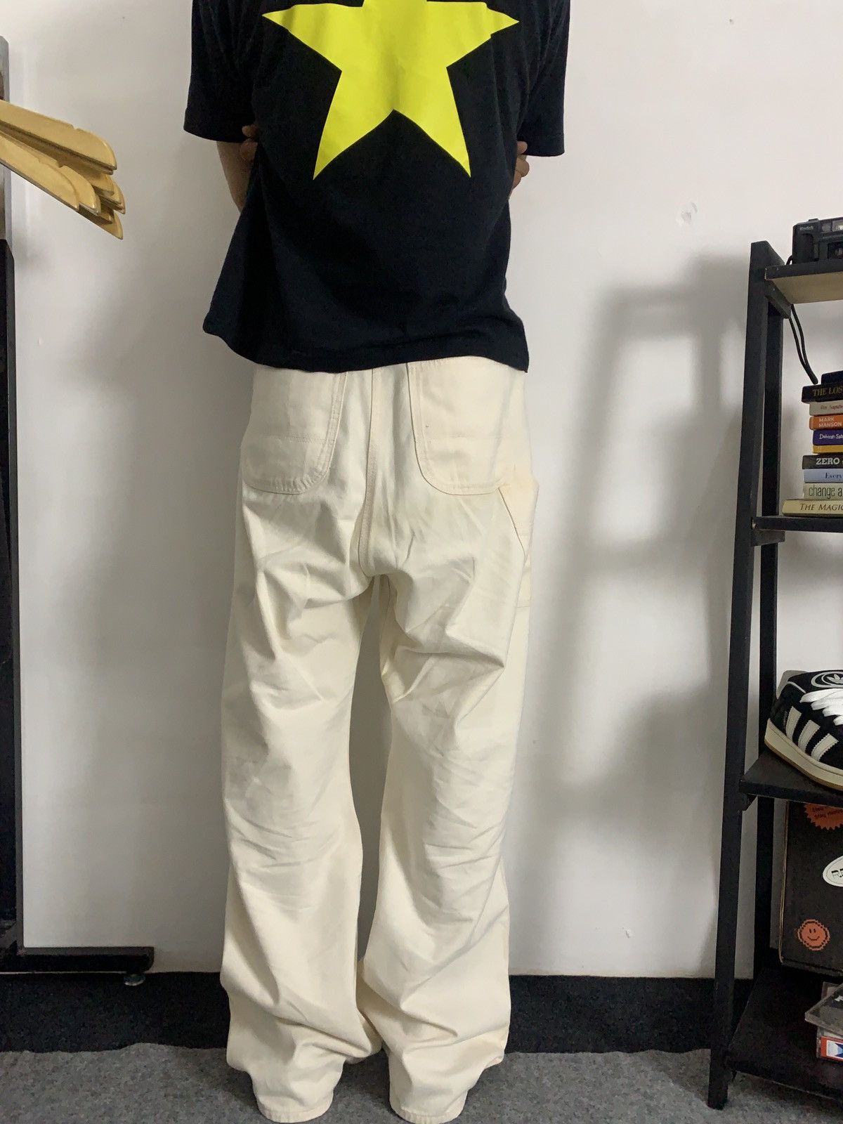 Vintage Vintage White 'Niko and Jeans' Regular Fit Carpenterpants Size US 32 / EU 48 - 4 Thumbnail