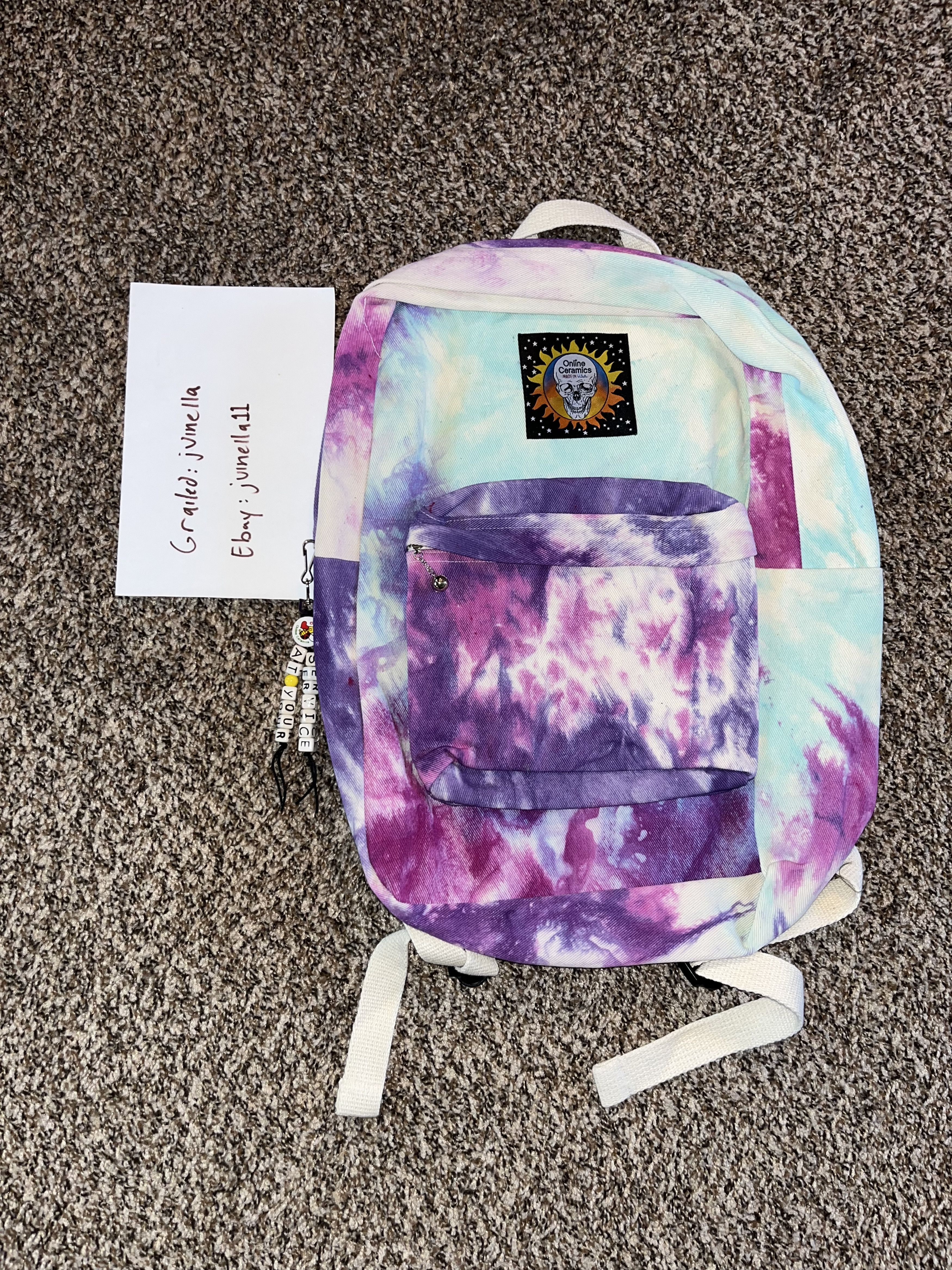 Online Ceramics Online ceramics backpack brand new Size ONE SIZE - 1 Thumbnail