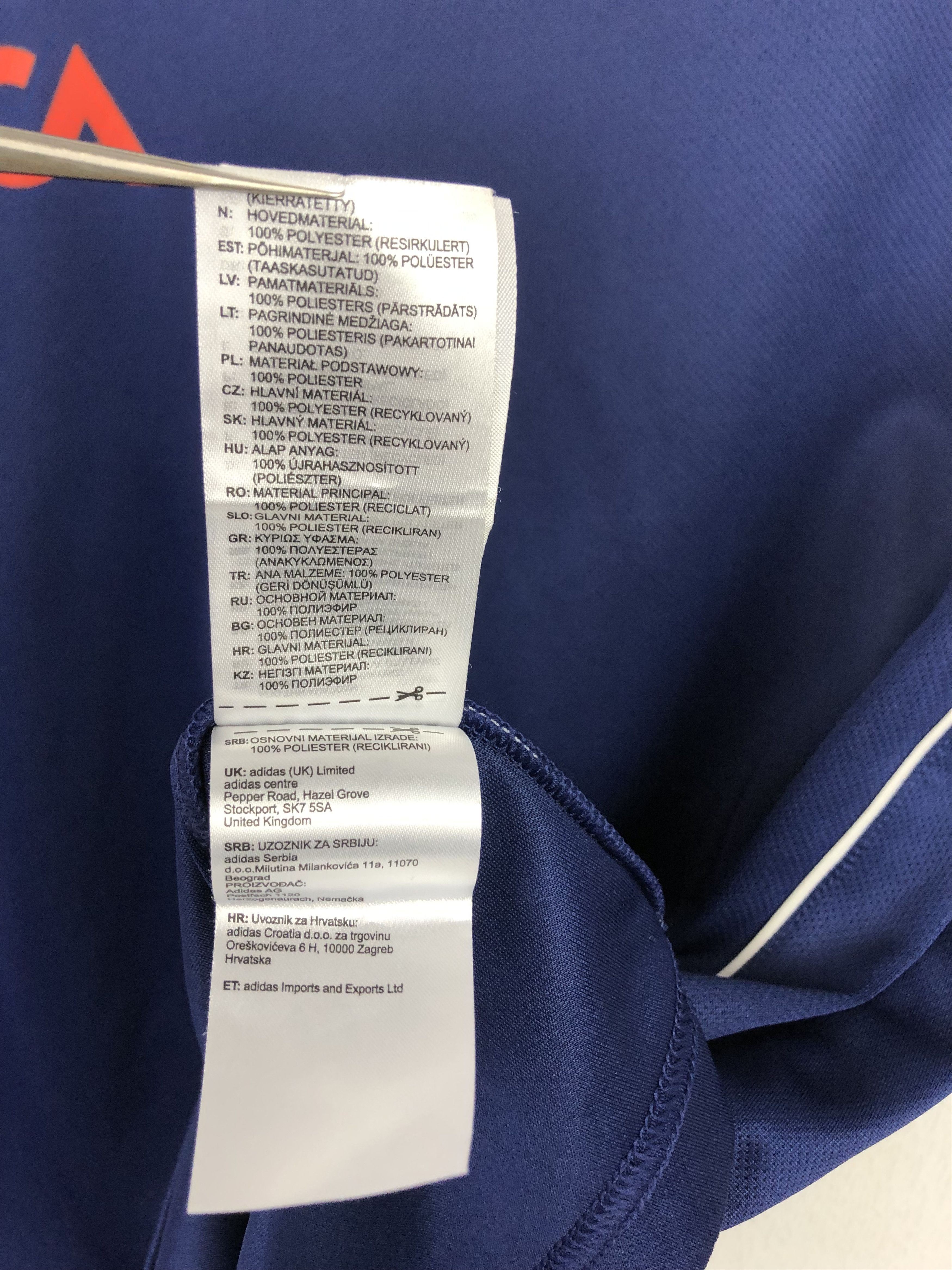 Adidas Adidas Sweden Football Shirt Jersey National Team Tee Size US L / EU 52-54 / 3 - 10 Thumbnail