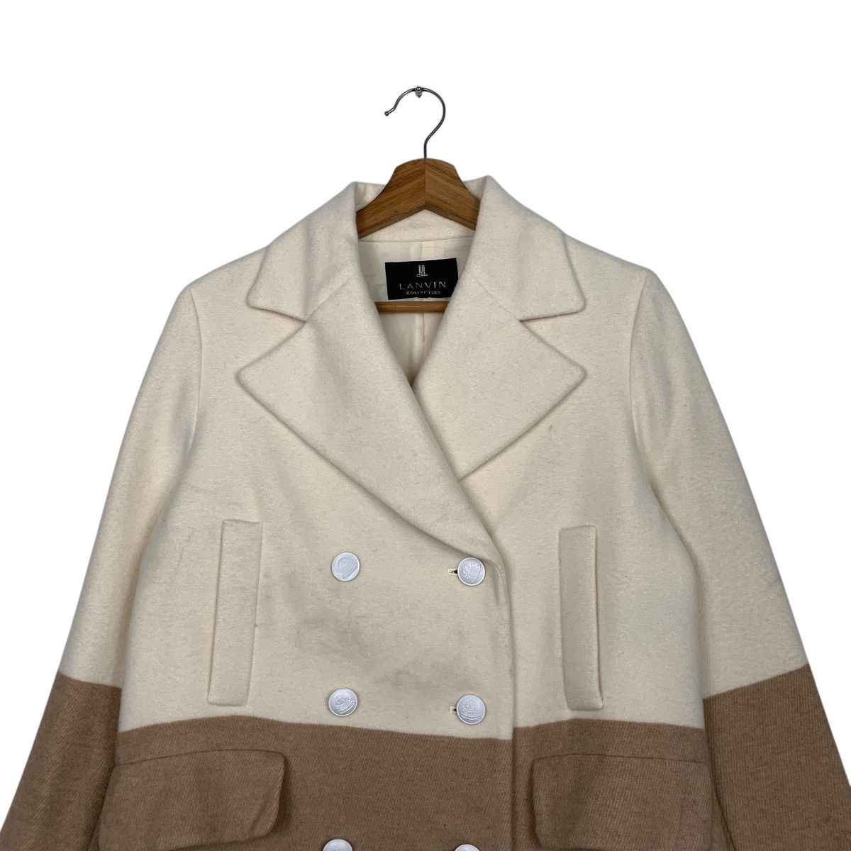 Lanvin Lanvin Double Breasted Jacket Size S / US 4 / IT 40 - 2 Thumbnail