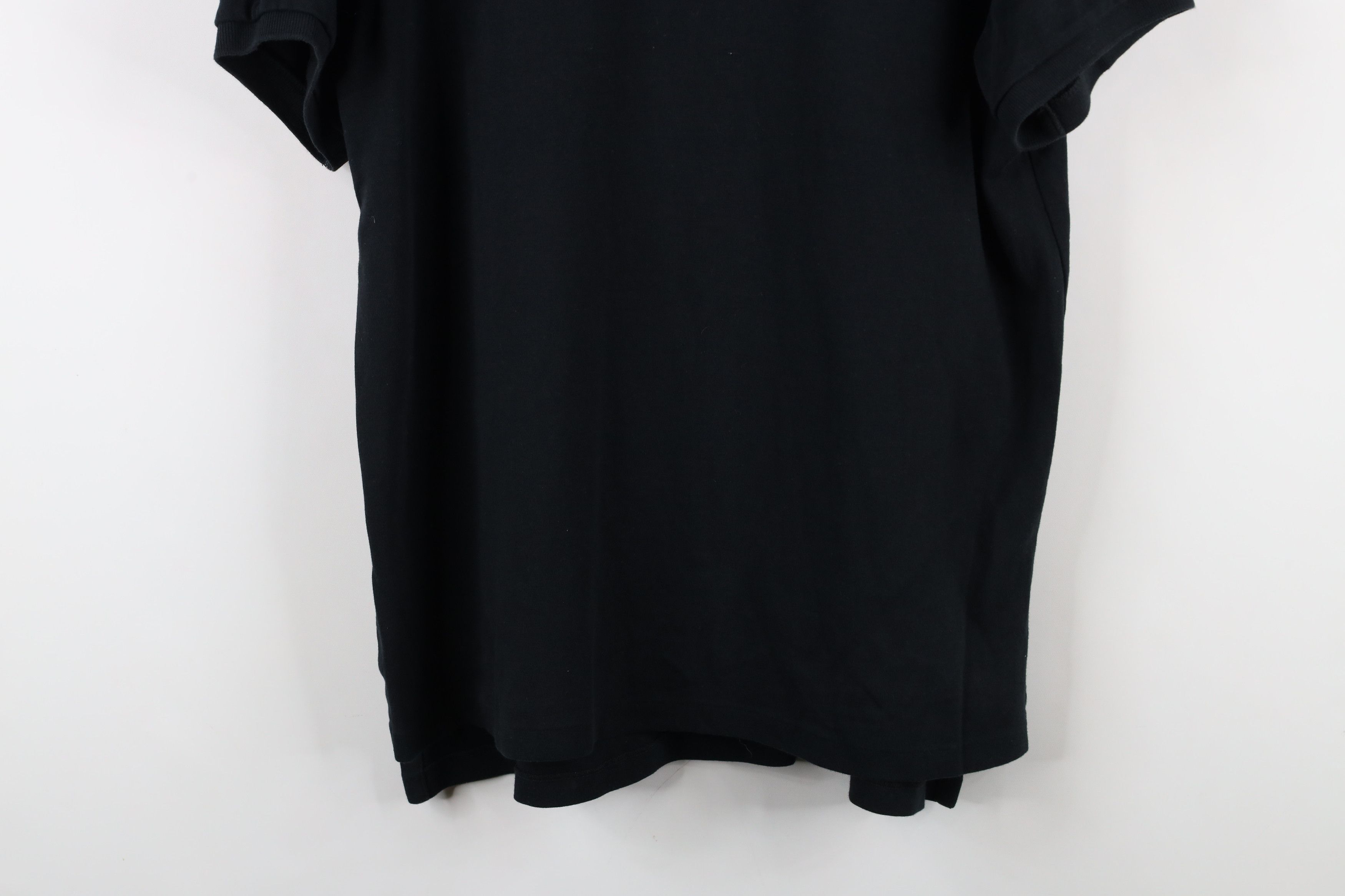 Ralph Lauren × Vintage Vintage 90s Ralph Lauren Faded Soft Touch Polo Shirt Black Size US L / EU 52-54 / 3 - 3 Thumbnail