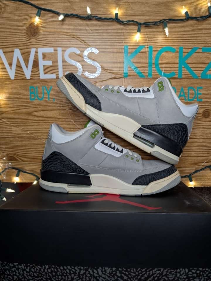 Jordan Brand Jordan 3 Chlorophyll Size US 10 / EU 43 - 3 Thumbnail