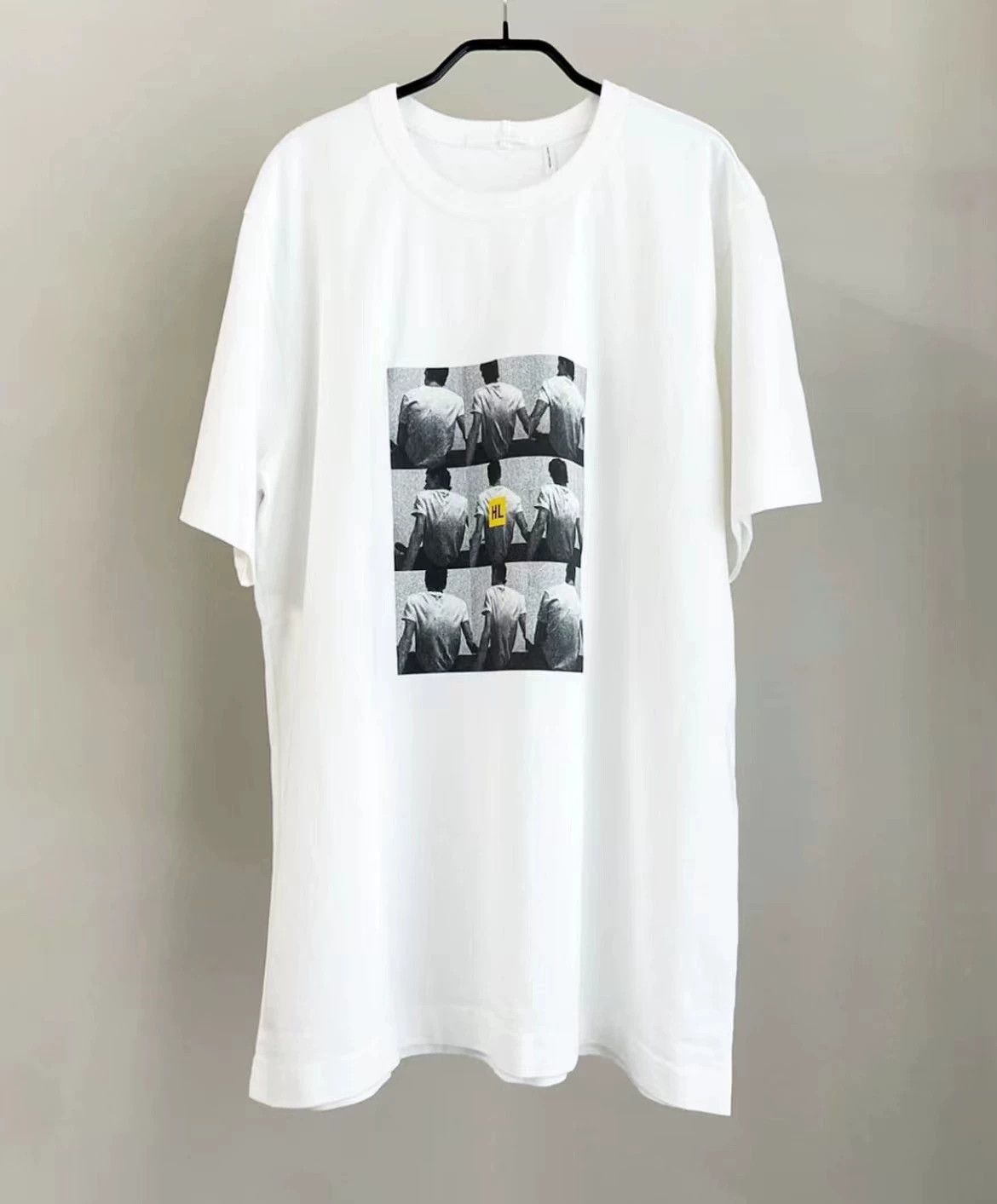 Helmut Lang HL Portrait Print T-shirt L Size US L / EU 52-54 / 3 - 1 Thumbnail