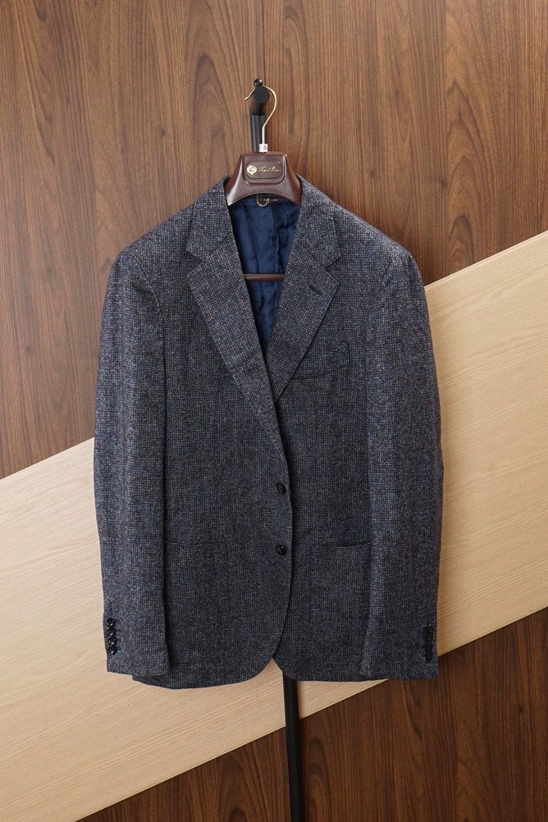 Loro Piana LORO PIANA Men's single west 59 small wool 33 alpaca Size 54R - 1 Thumbnail