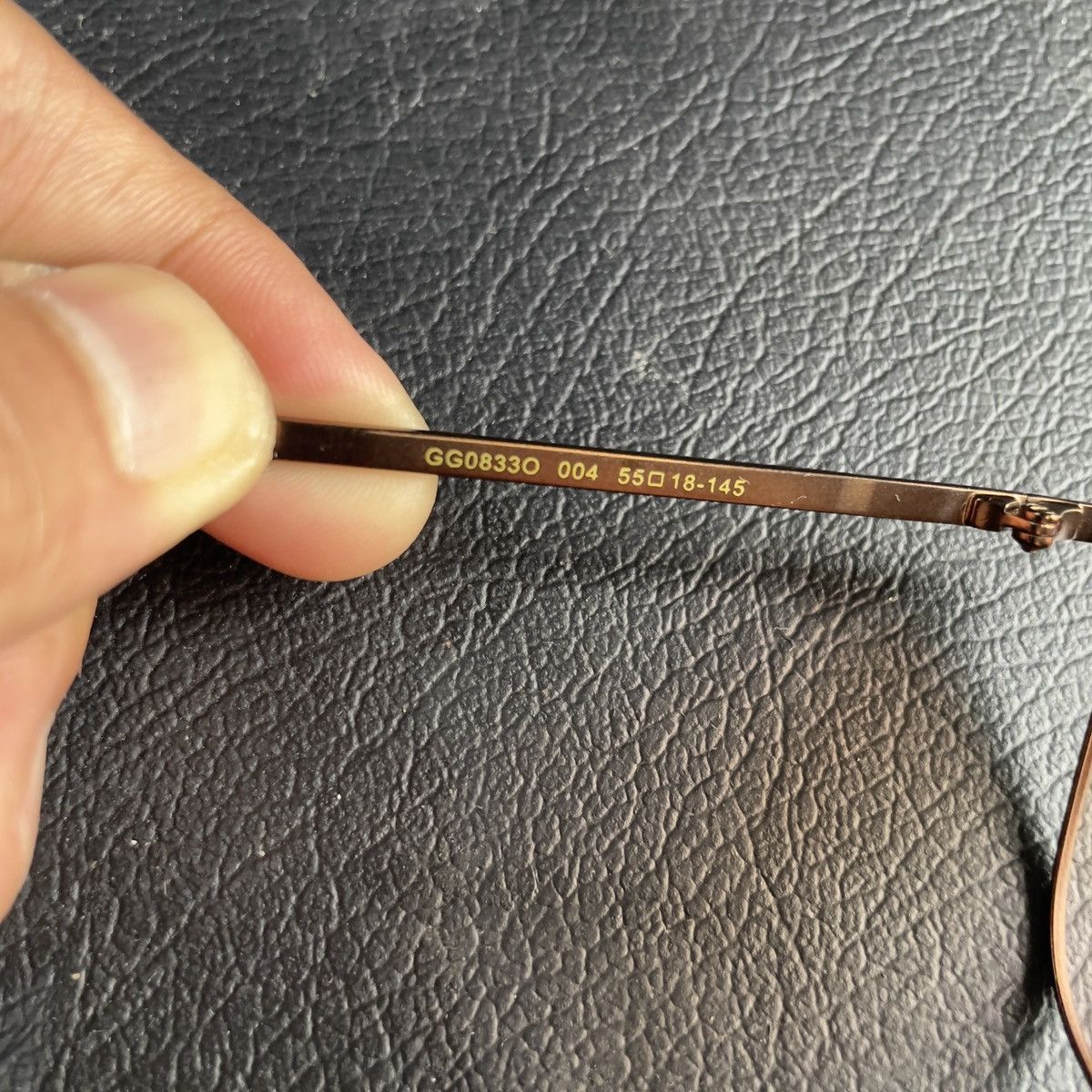 Gucci Gucci sunglasses Brown Size ONE SIZE - 3 Thumbnail