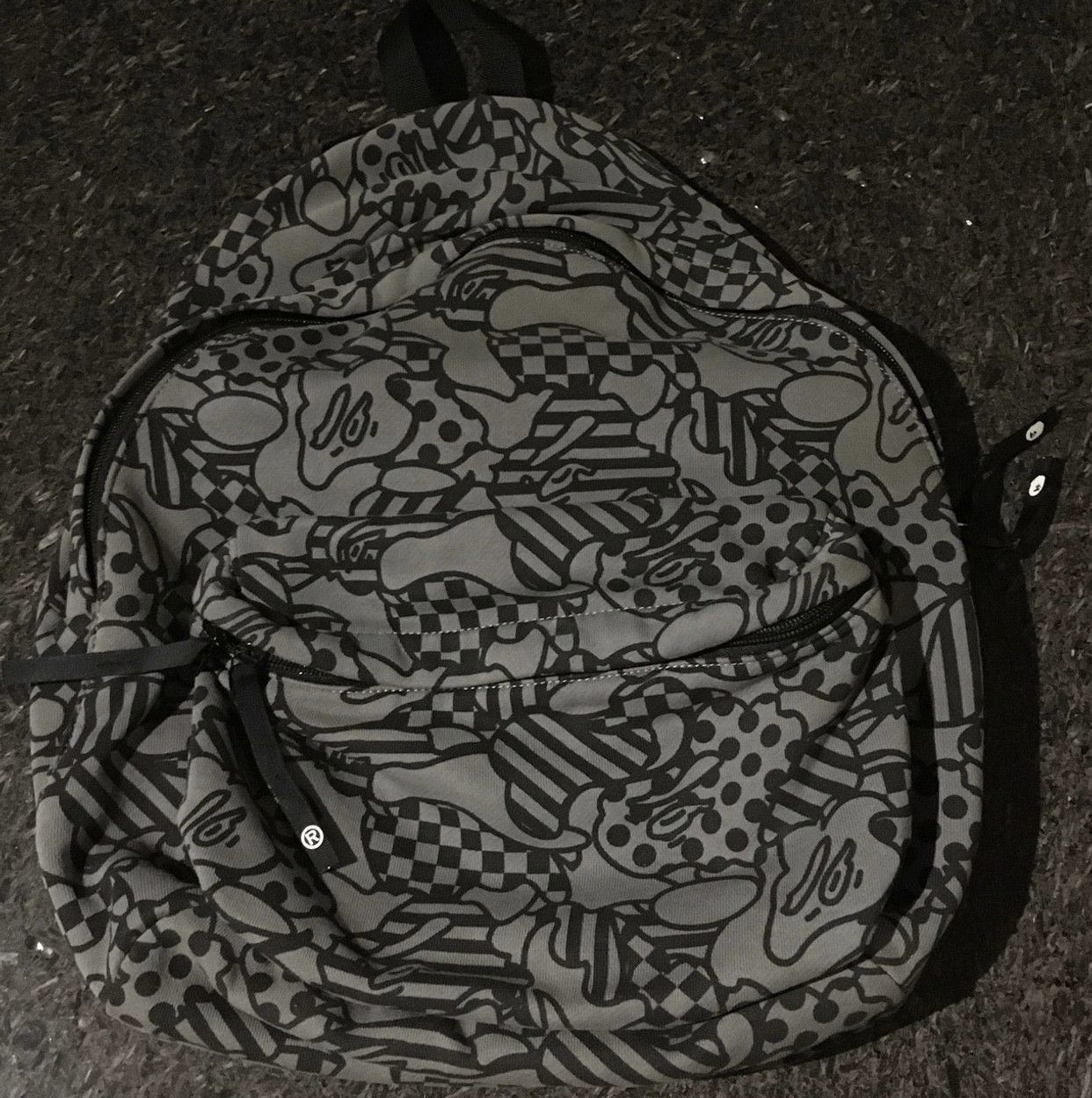 image of Bape Camo Bookbag in Grey, Men's