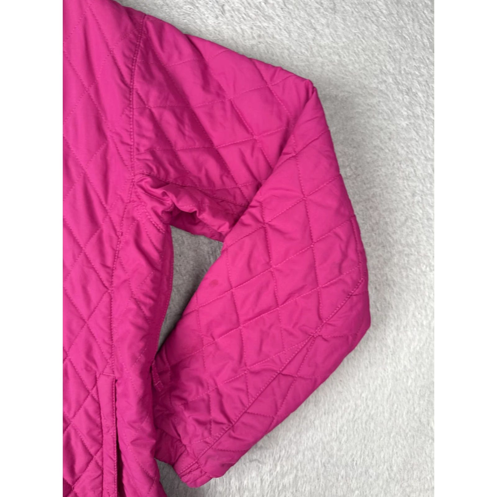 Pinko Columbia Vertex Jacket Womens Medium Pink Quilted Interchange Micro Fleece Lined Size M / US 6-8 / IT 42-44 - 5 Thumbnail
