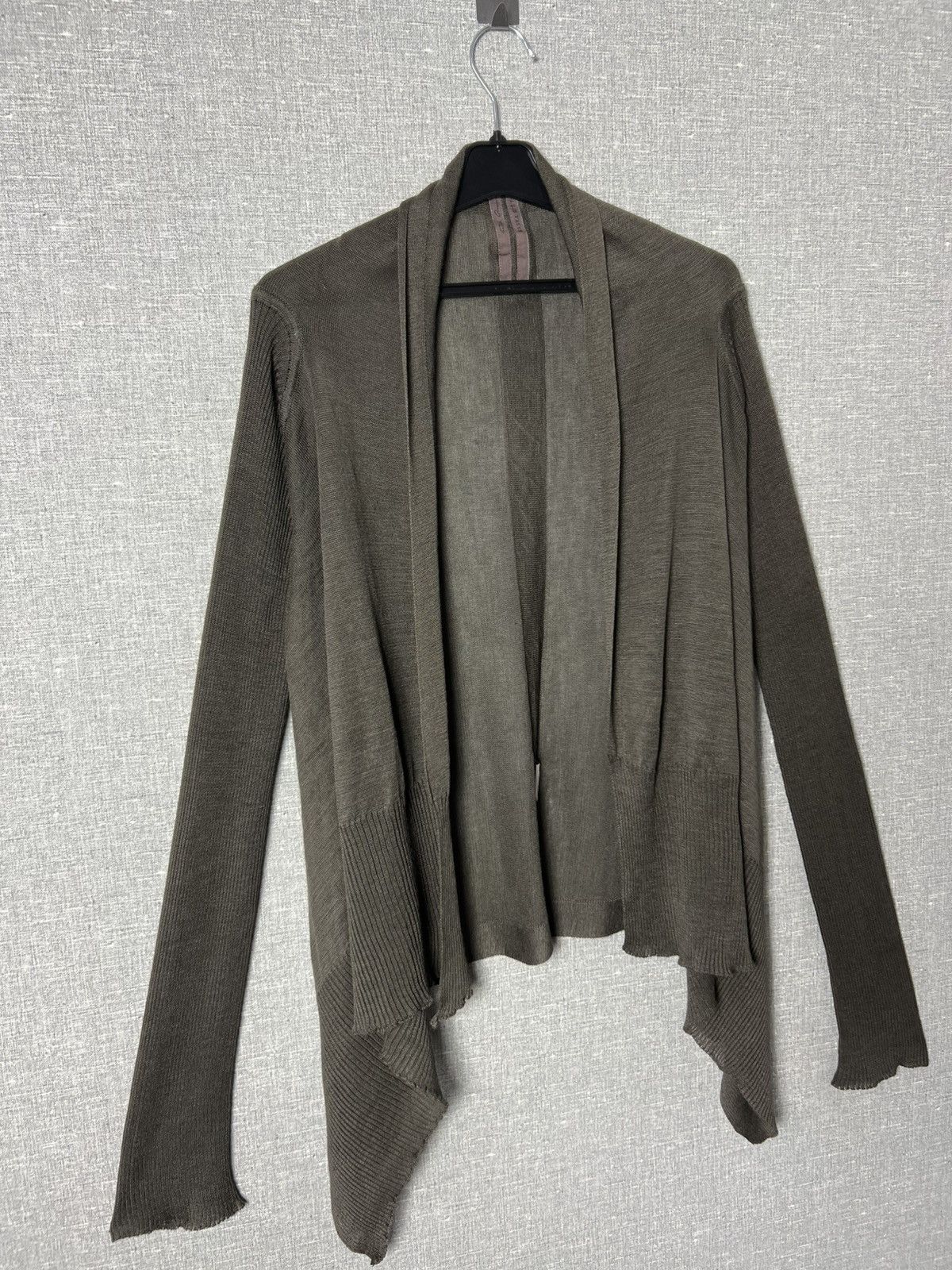 Rick Owens Avant-Garde Rick Owens NASKA S/S 12 Mesh Open Front Cardigan Size S / US 4 / IT 40 - 3 Thumbnail