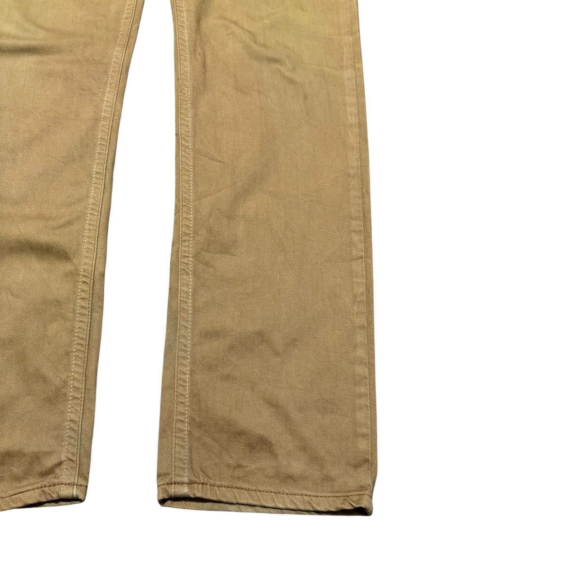Edwin Vintage Edwin XVS403 Leather Pocket Brown Denim Jeans Size US 34 / EU 50 - 9 Thumbnail