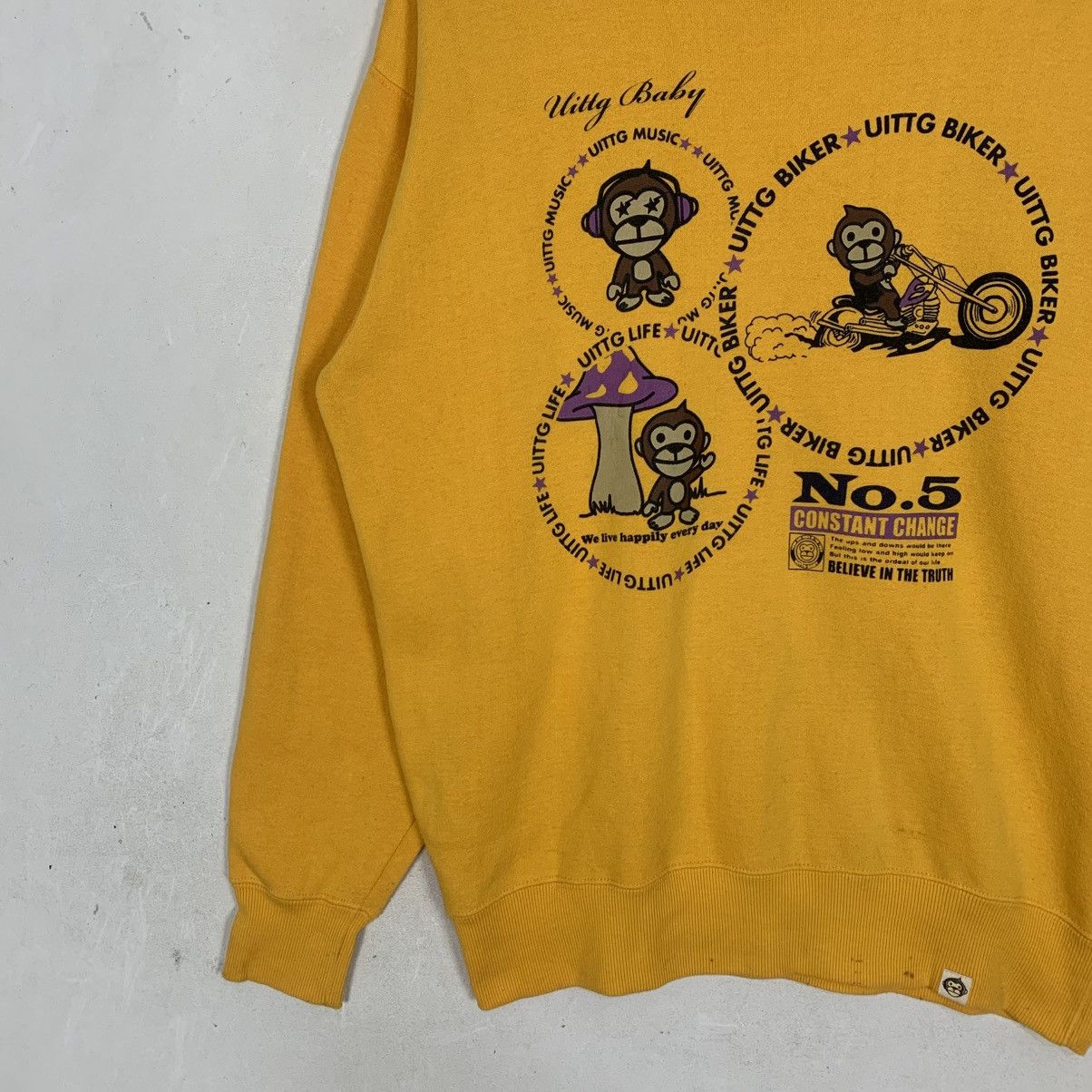 Japanese Brand UTTG BABY JapaneseBrand StreetWear Sweatshirt Swaeter Size US M / EU 48-50 / 2 - 5 Thumbnail