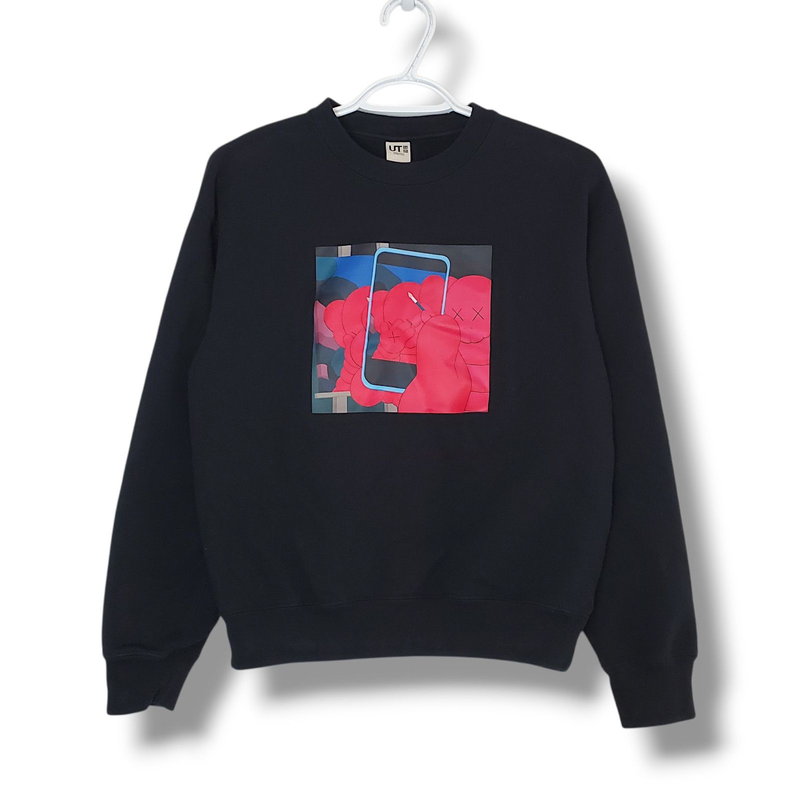 Kaws Uniqlo x Kaws X Warhol Crewneck Sweater Black Size XXS Size US XXS / EU 40 - 1 Thumbnail