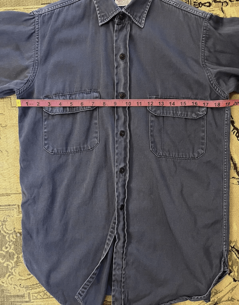 Sears Vintage Hercules Army Chino Button Down Size US S / EU 44-46 / 1 - 6 Thumbnail