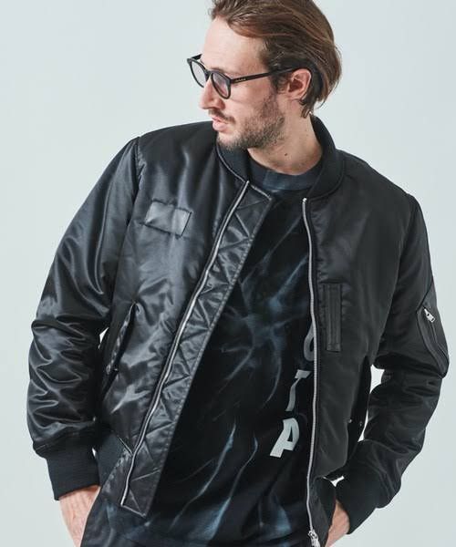 Japanese Brand ACANTHUS JAPANESE BRAND "LIMONTA MA-1" 2019 AW Jacket Size US XL / EU 56 / 4 - 10 Thumbnail