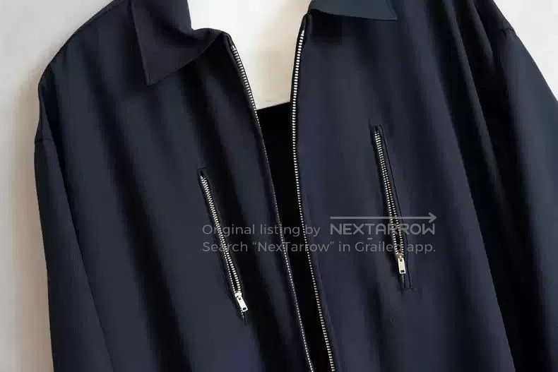 Yohji Yamamoto Yohji Yamamoto 91AW Show style zippered jacket shirt. Size US M / EU 48-50 / 2 - 3 Thumbnail
