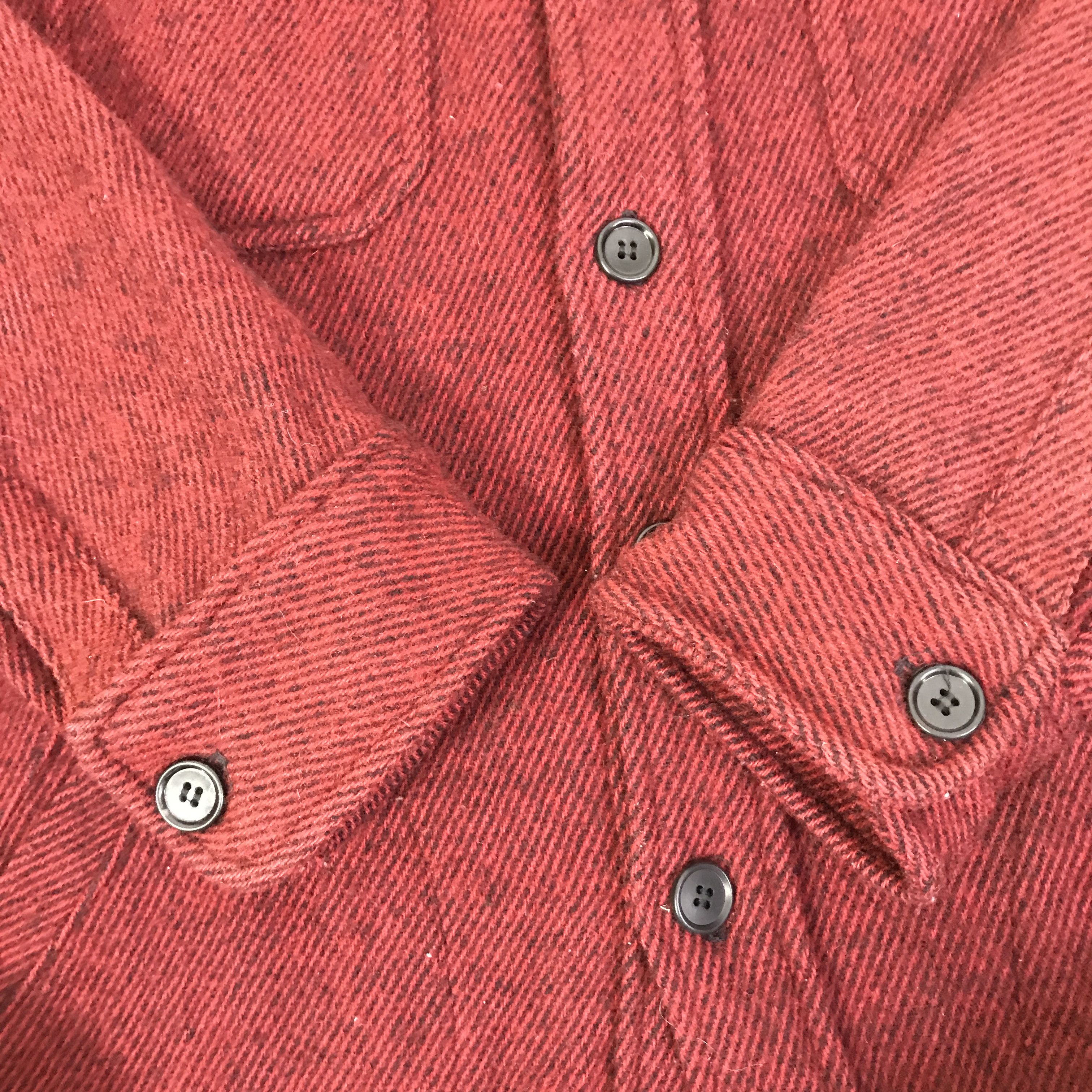 Woolrich Woolen Mills 90s WOOLRICH WOOL BUTTON JACKETK 107B14 Size US S / EU 44-46 / 1 - 7 Thumbnail