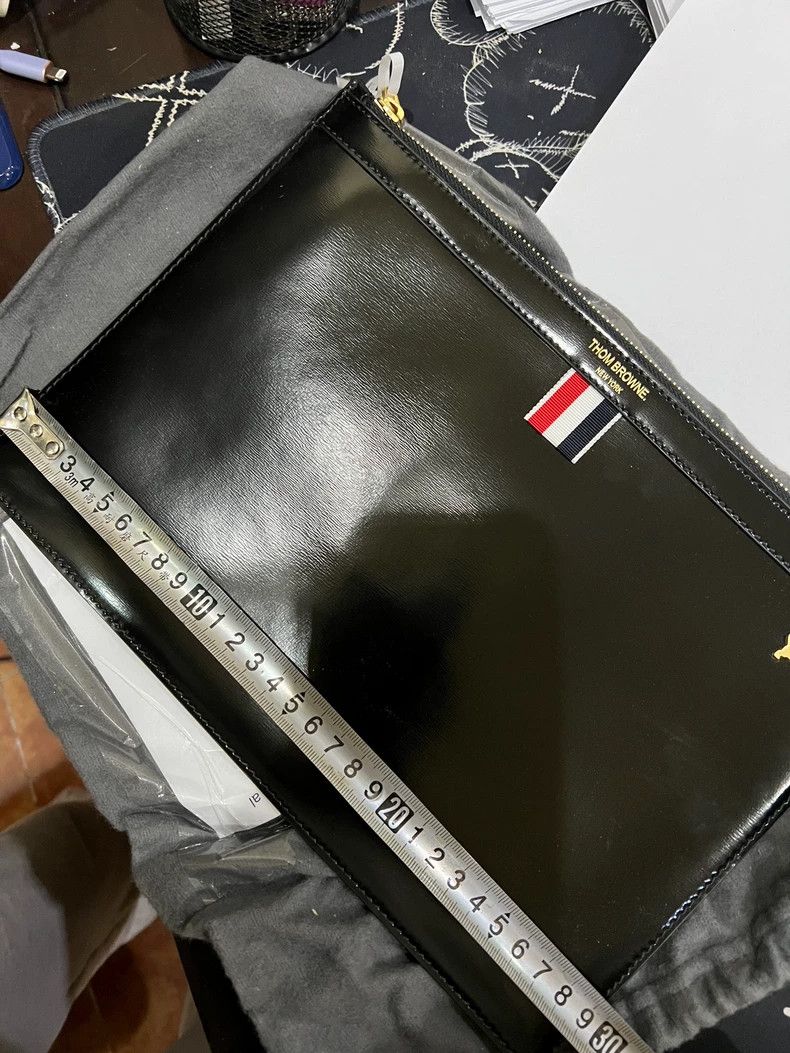Thom Browne Thom Browne Sticky leather tote bag Size ONE SIZE - 1 Thumbnail