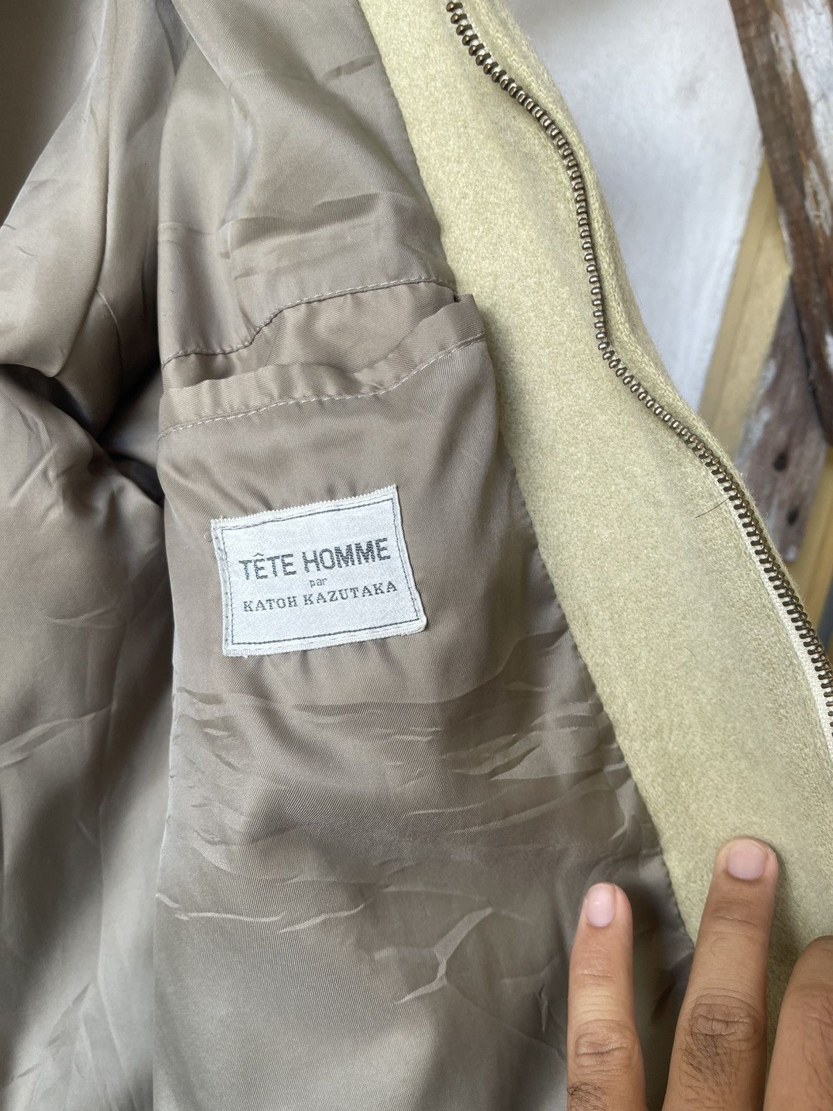 Issey Miyake Vintage Tete Homme by Issey Miyake Wool Jacket Size US S / EU 44-46 / 1 - 3 Thumbnail