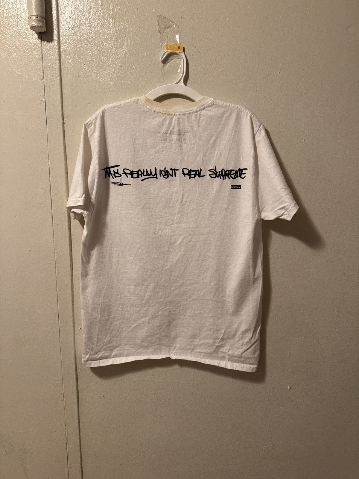 Other Slawn “Batpreme” Box Logo Tee in white Size US S / EU 44-46 / 1 - 4 Thumbnail