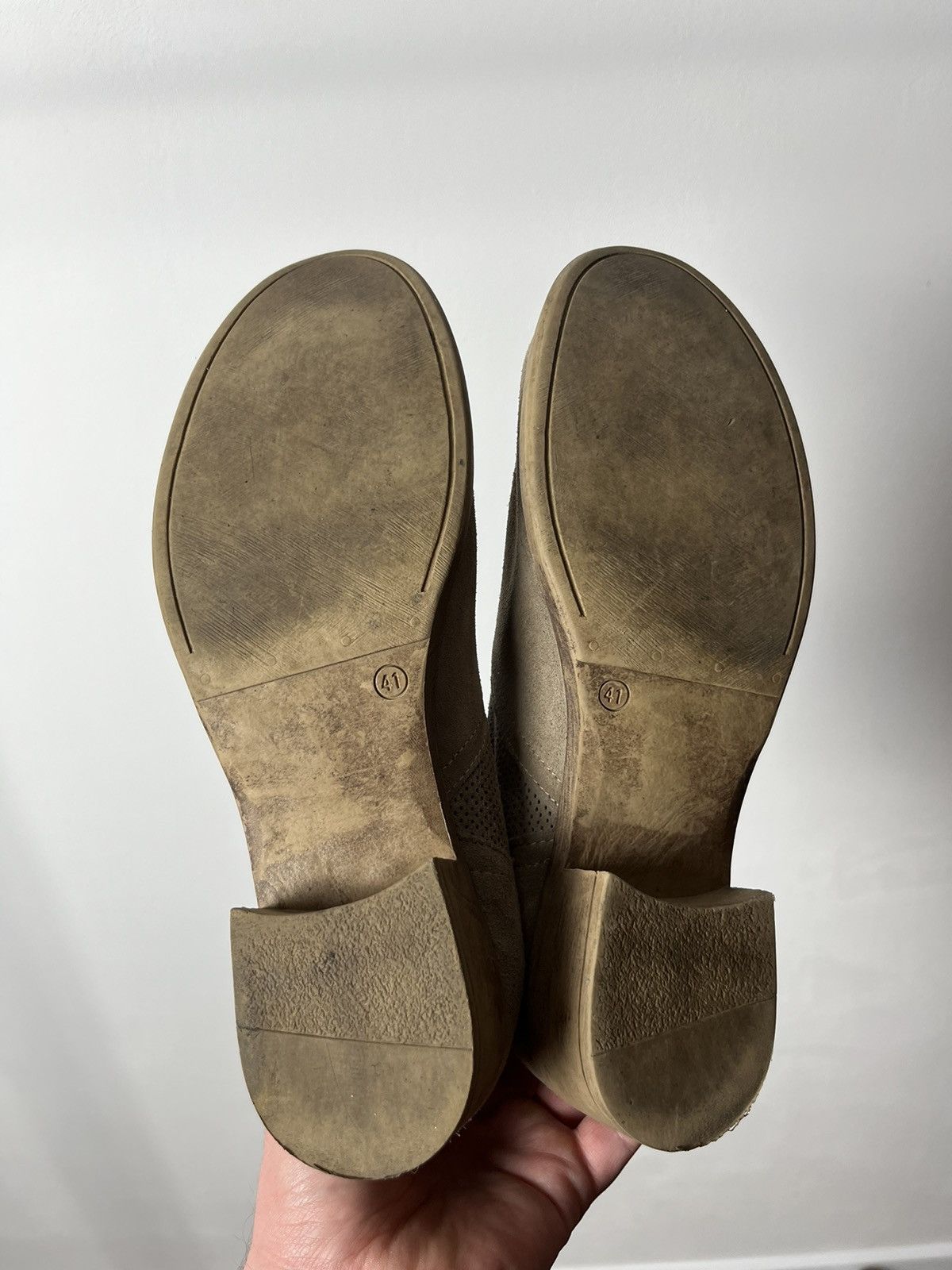 Japanese Brand × Vintage Vintage Leather Suede Boots Cowboy western Shoes Size US 10 / IT 40 - 6 Thumbnail