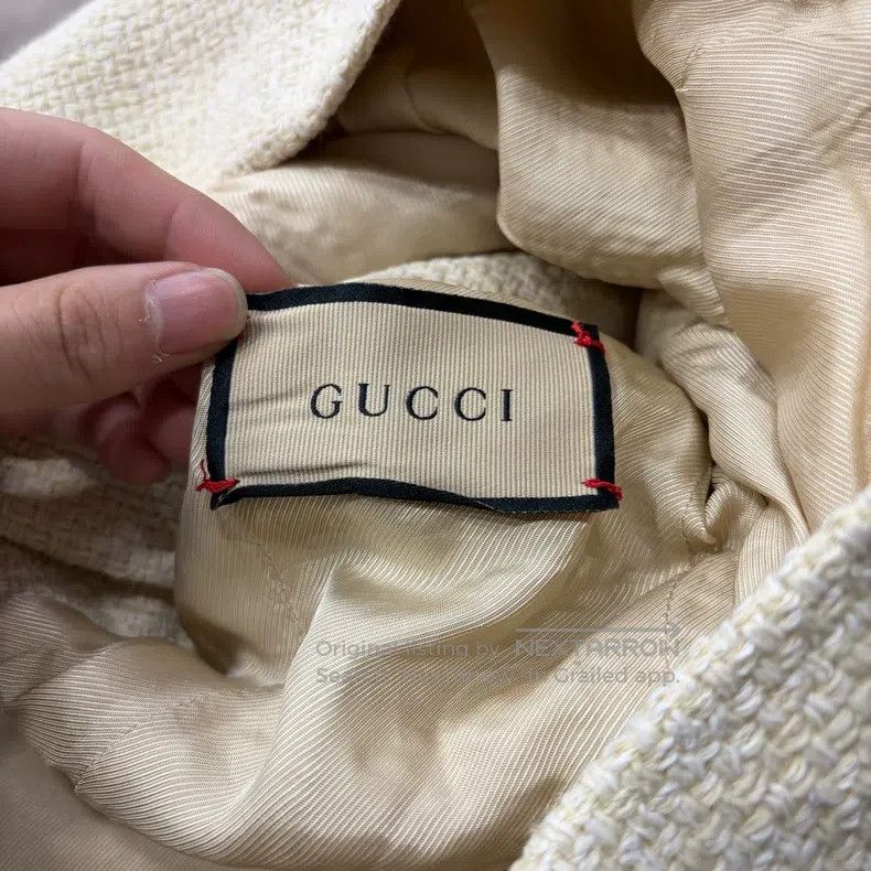 Gucci Gucci Compiled gold buckle waist jacket Size XS / US 0-2 / IT 36-38 - 4 Thumbnail