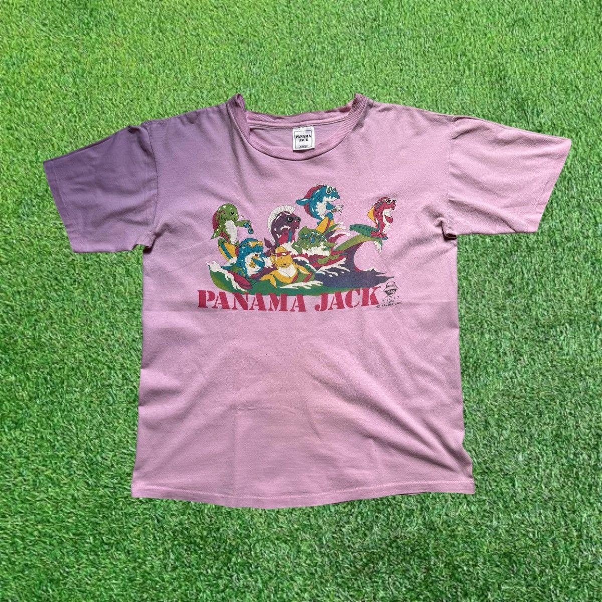 Panama Jack Vintage 90s Panama Jack Graphic Tee Size US XL / EU 56 / 4 - 1 Thumbnail