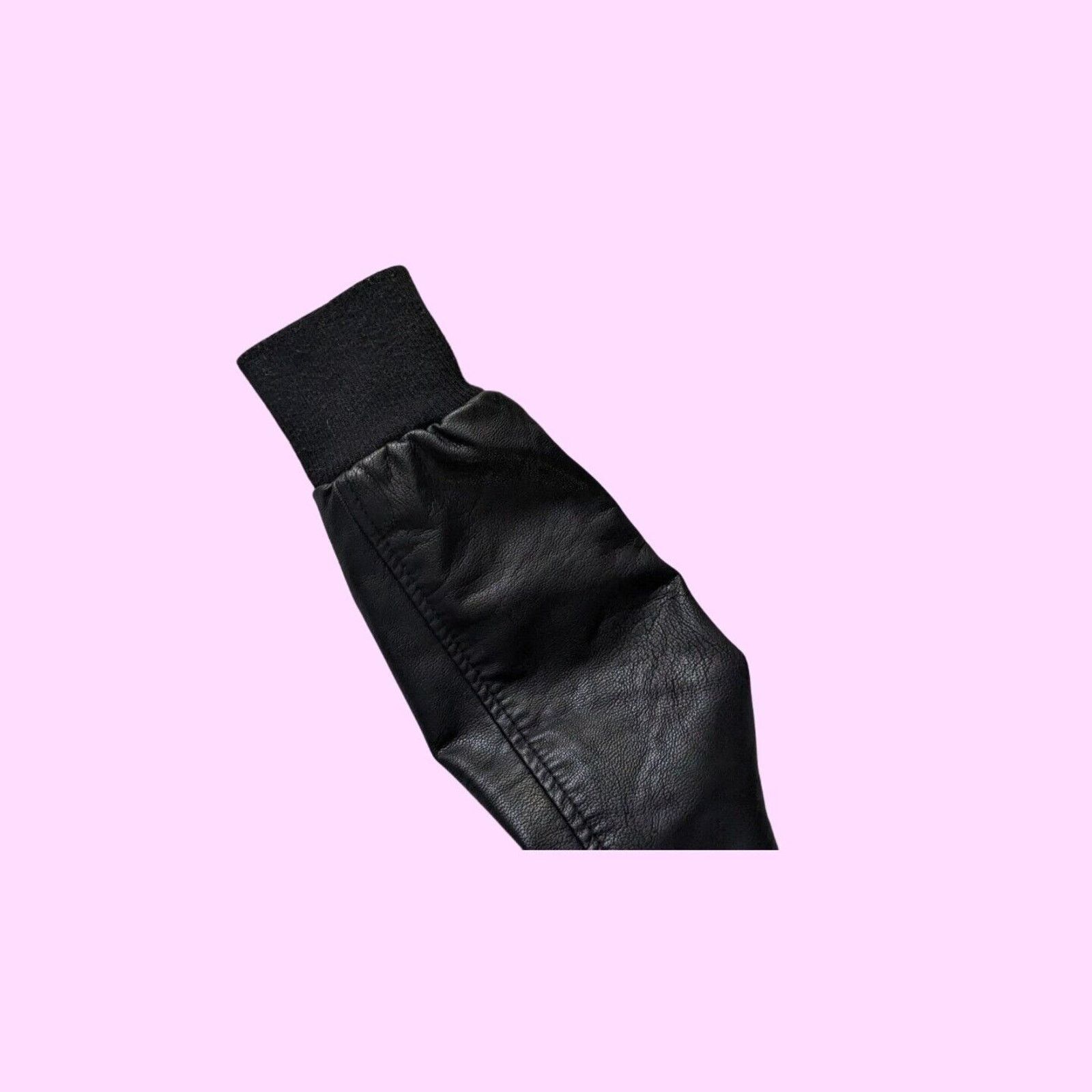 Other Ci Sono Black Faux Leather Biker Size Junior Medium. Zipper Size M / US 6-8 / IT 42-44 - 5 Thumbnail