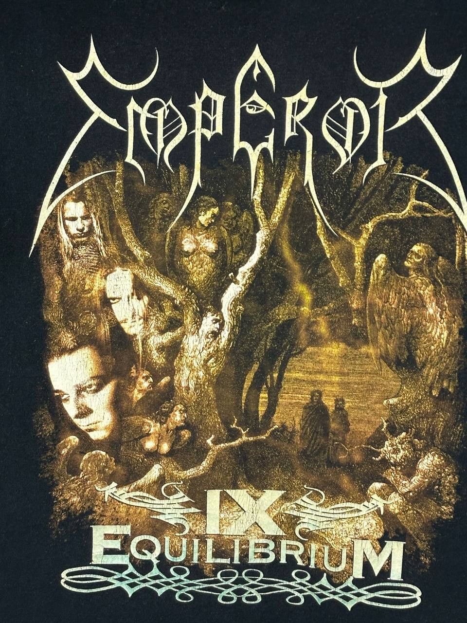 Band Tees Vintage 00s Emperor In The Nightside Eclipse T-shirt Size US M / EU 48-50 / 2 - 4 Thumbnail