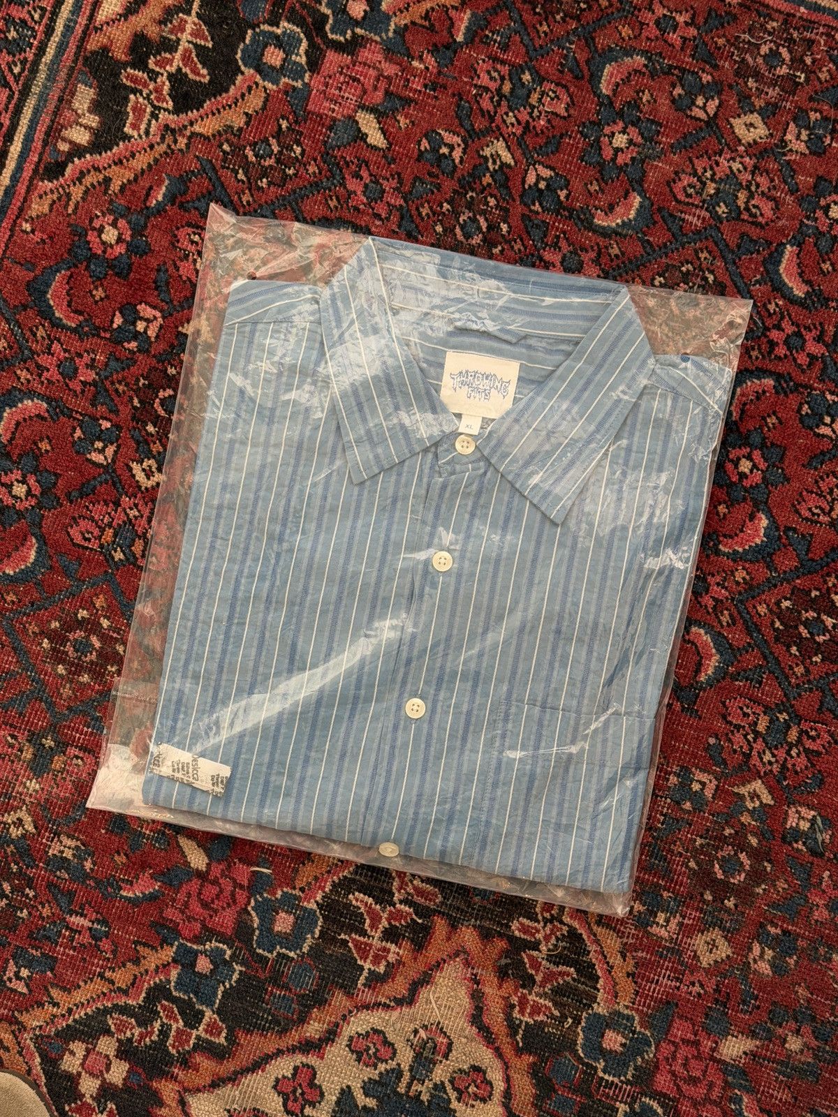 Throwing Fits Throwing Fits Blue Chip Margin Shirt - NEW Size US XL / EU 56 / 4 - 2 Thumbnail