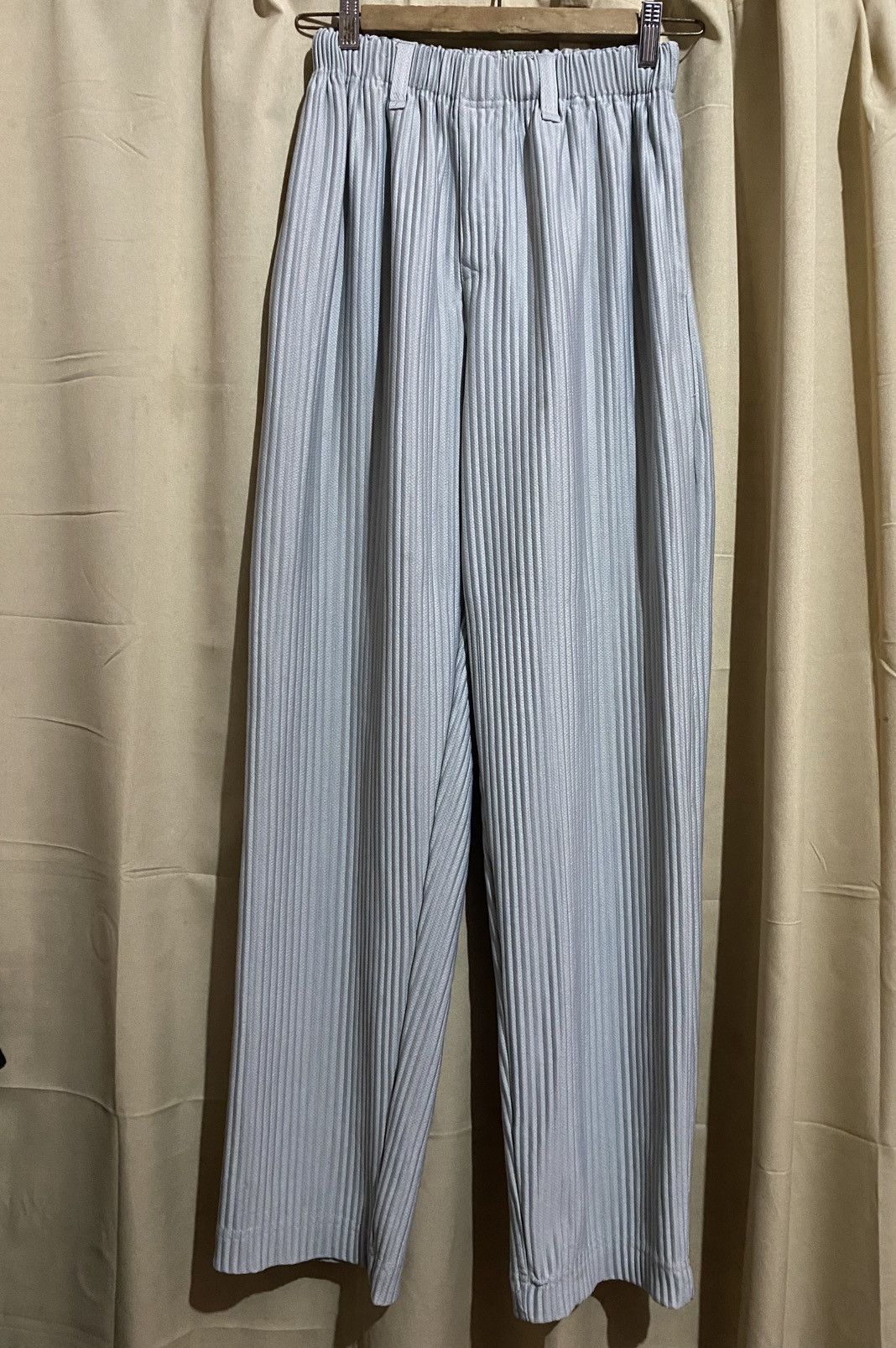 Homme Plisse Issey Miyake Homme Plisse Issey Miyake pleated trouser pants Size US 32 / EU 48 - 2 Thumbnail