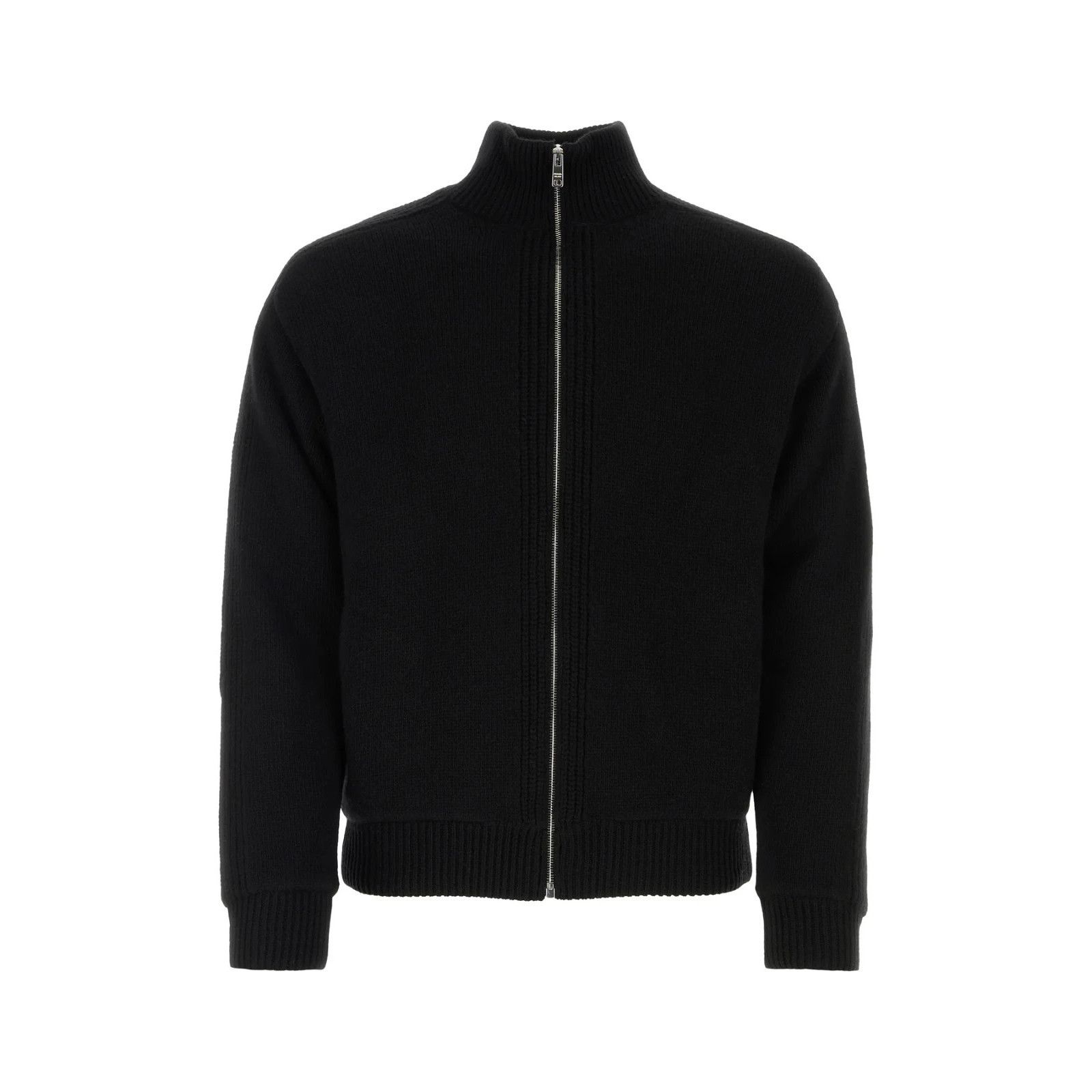 Prada PRADA Black Wool Blend Cardigan New & Authentic (Men's size: Size US M / EU 48-50 / 2 - 1 Thumbnail