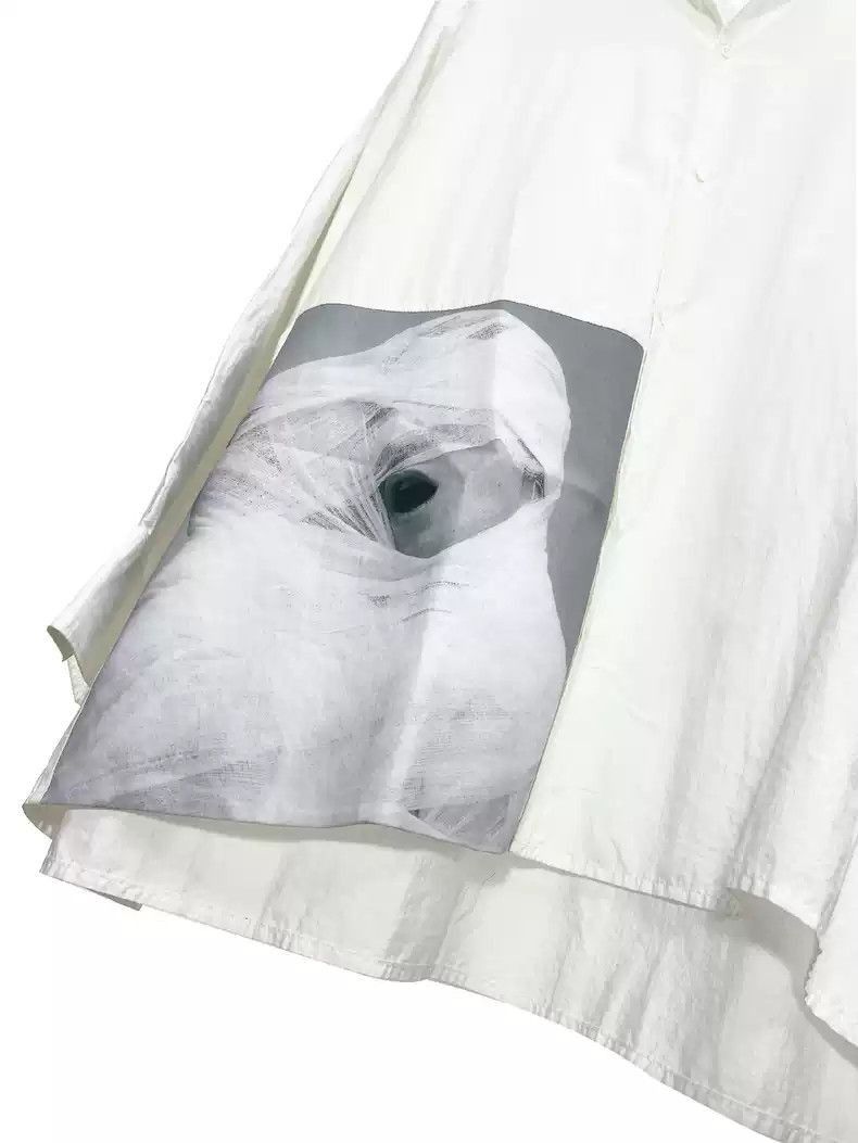 Raf Simons Raf Simons 17SS Robert Mapplethorpe Dark striped white shir Size US L / EU 52-54 / 3 - 2 Thumbnail