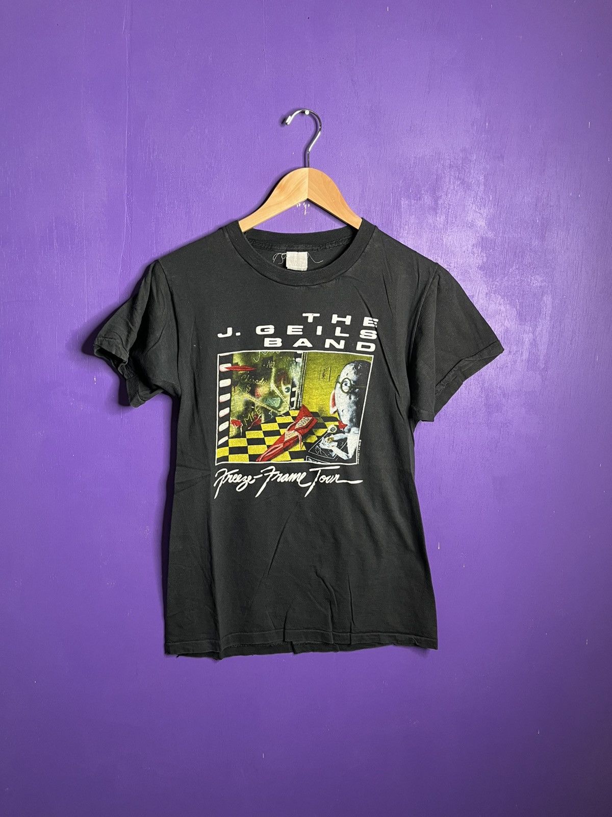 Band Tees × Vintage Vintage 1981 J Geils band freeze frame tour t-shirt Size US M / EU 48-50 / 2 - 1 Thumbnail