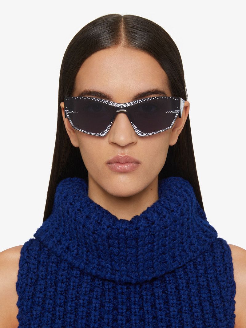 Givenchy o1n1vont0326 Size:OS/Giv Cut Unisex Sunglasses in Blue Size ONE SIZE - 5 Thumbnail