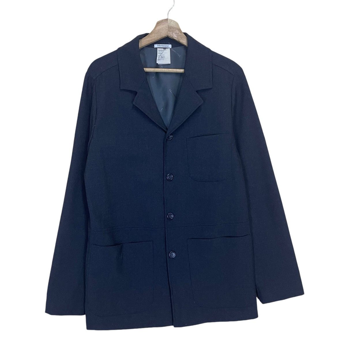 Japanese Brand Matinique Made In Portugal Coat Blazer Size US L / EU 52-54 / 3 - 1 Thumbnail
