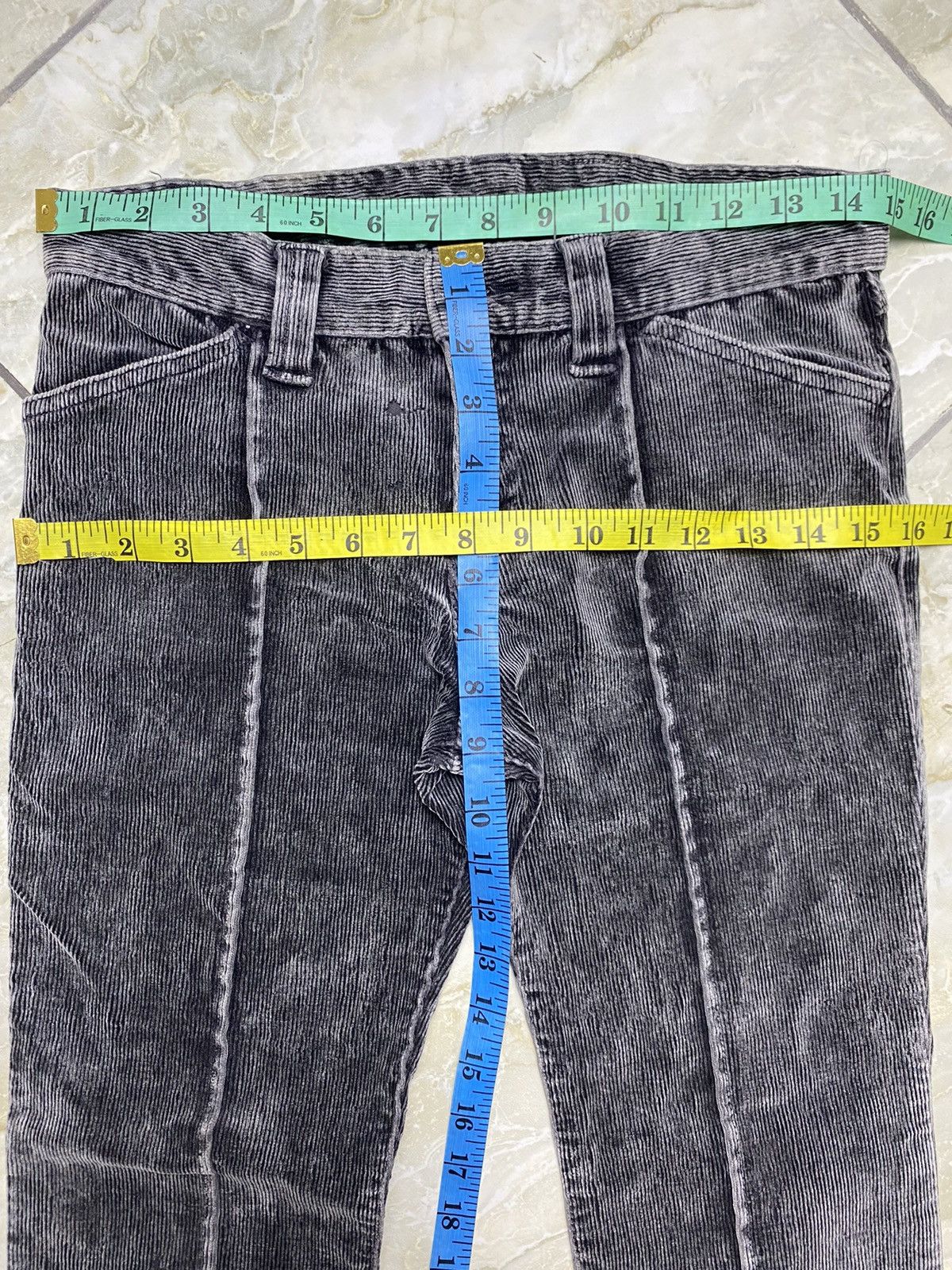 If Six Was Nine 5TH STREET Flare Corduroy Pants Size 30" / US 8 / IT 44 - 12 Thumbnail