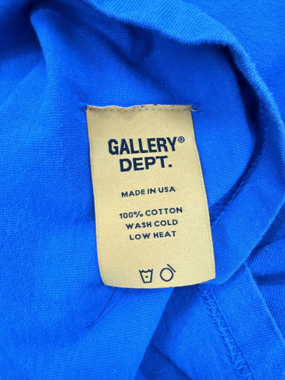 Gallery Dept. Gallery Dept Blue Souvenir Vintage Tee Pre-owned Size US XL / EU 56 / 4 - 7 Thumbnail
