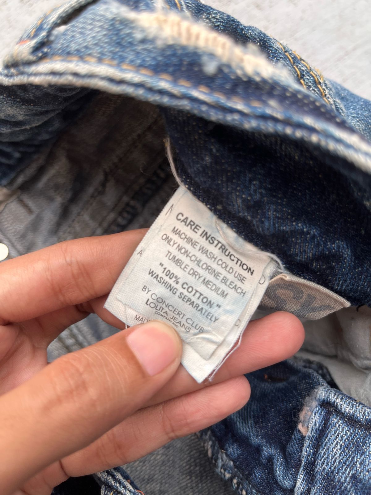Japanese Brand Japanese Lolita Jeans Short Denim Size US 32 / EU 48 - 9 Thumbnail