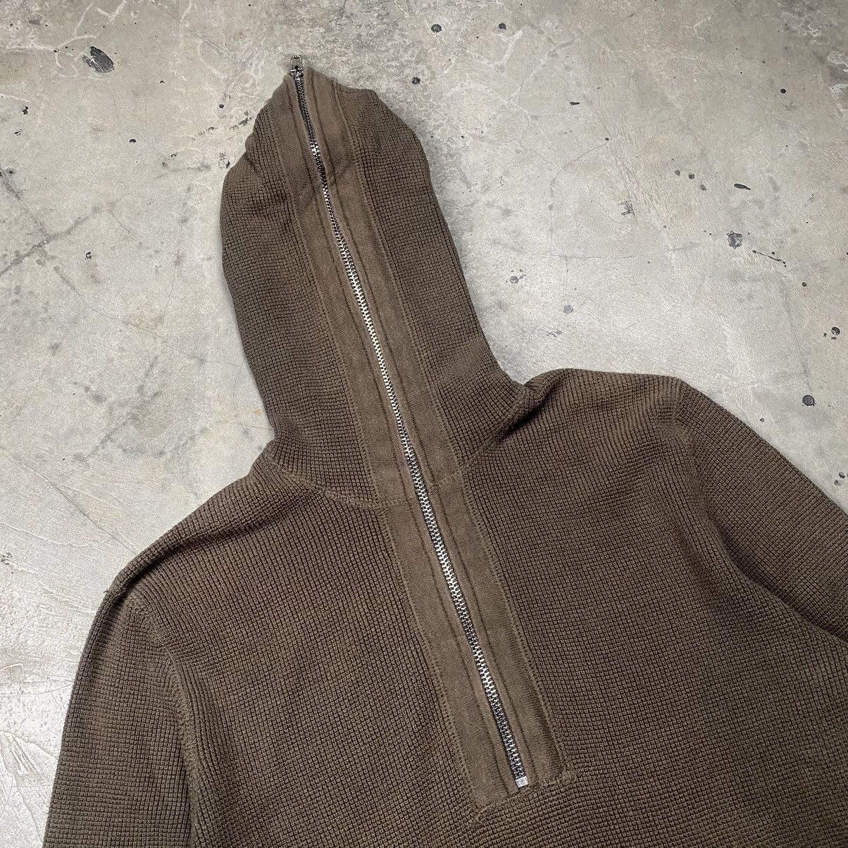 If Six Was Nine × Japanese Brand × Le Grande Bleu (L.G.B.) Rare Army Bondage Knit Sweaters Fullface Zip Up Size US M / EU 48-50 / 2 - 4 Thumbnail