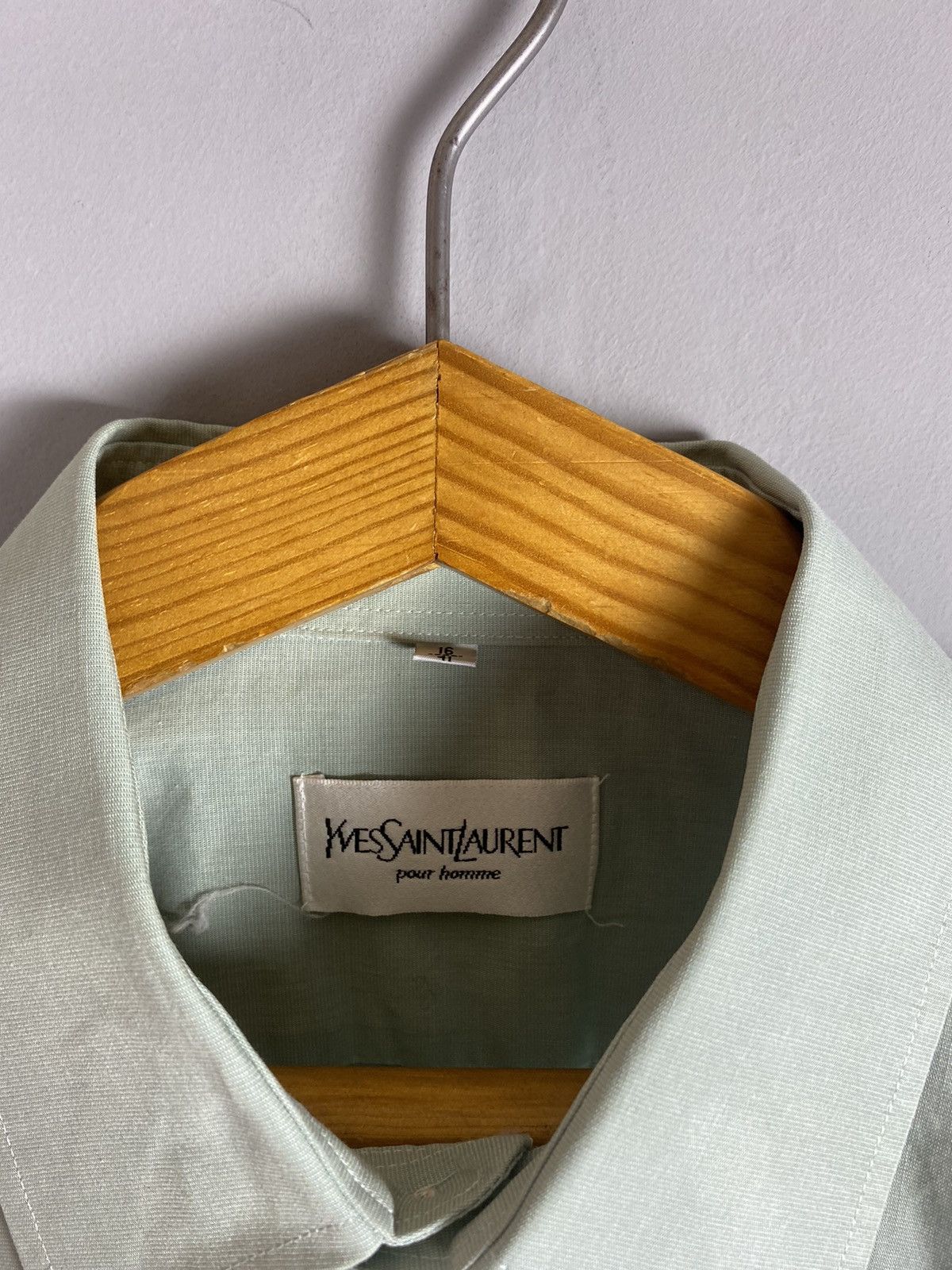 Yves Saint Laurent Vintage YSL Yves Saint Laurent shirt Size US L / EU 52-54 / 3 - 5 Thumbnail