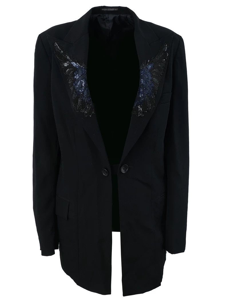 Yohji Yamamoto Yohji Yamamoto Sequin Blazer Jacket Size US XS / EU 42 / 0 - 1 Thumbnail