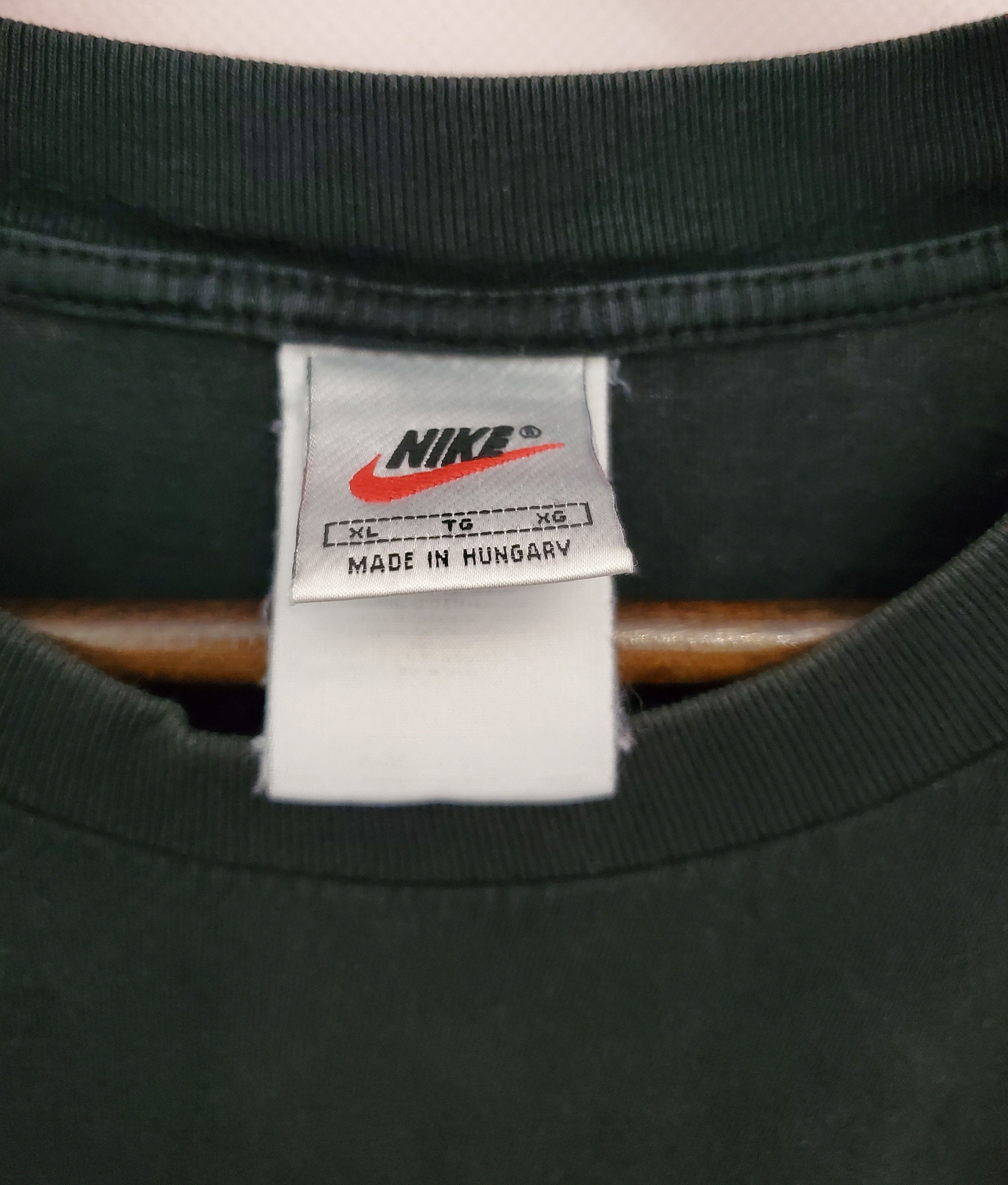 Nike × Vintage Nike Vintage 90s Rare T-Shirt Jungfrau Marathon size Xl Size US XL / EU 56 / 4 - 3 Thumbnail