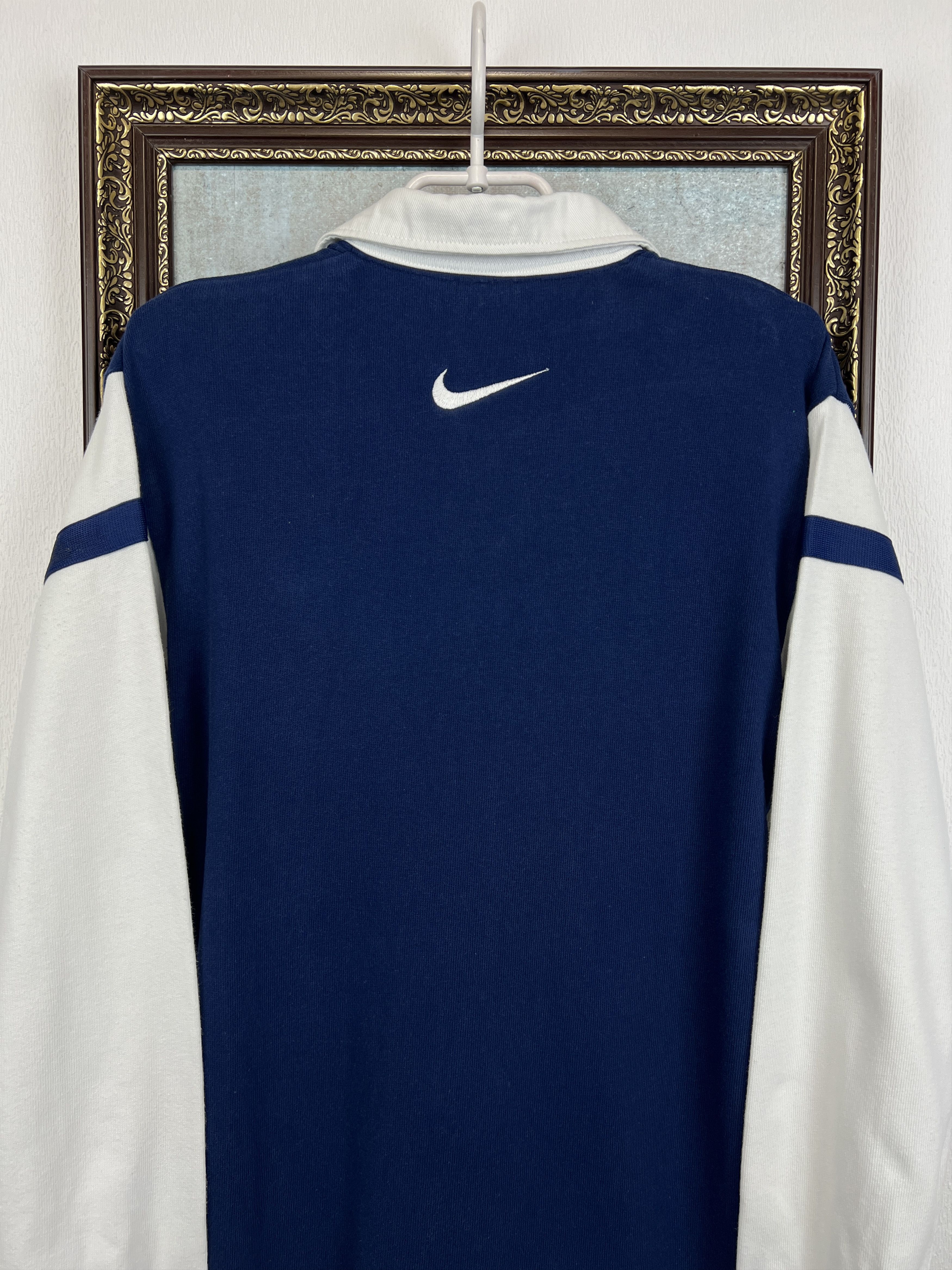 Nike Vintage 90's England Rugby Union Jersey Long Sleeve Shirt Size US S / EU 44-46 / 1 - 9 Thumbnail