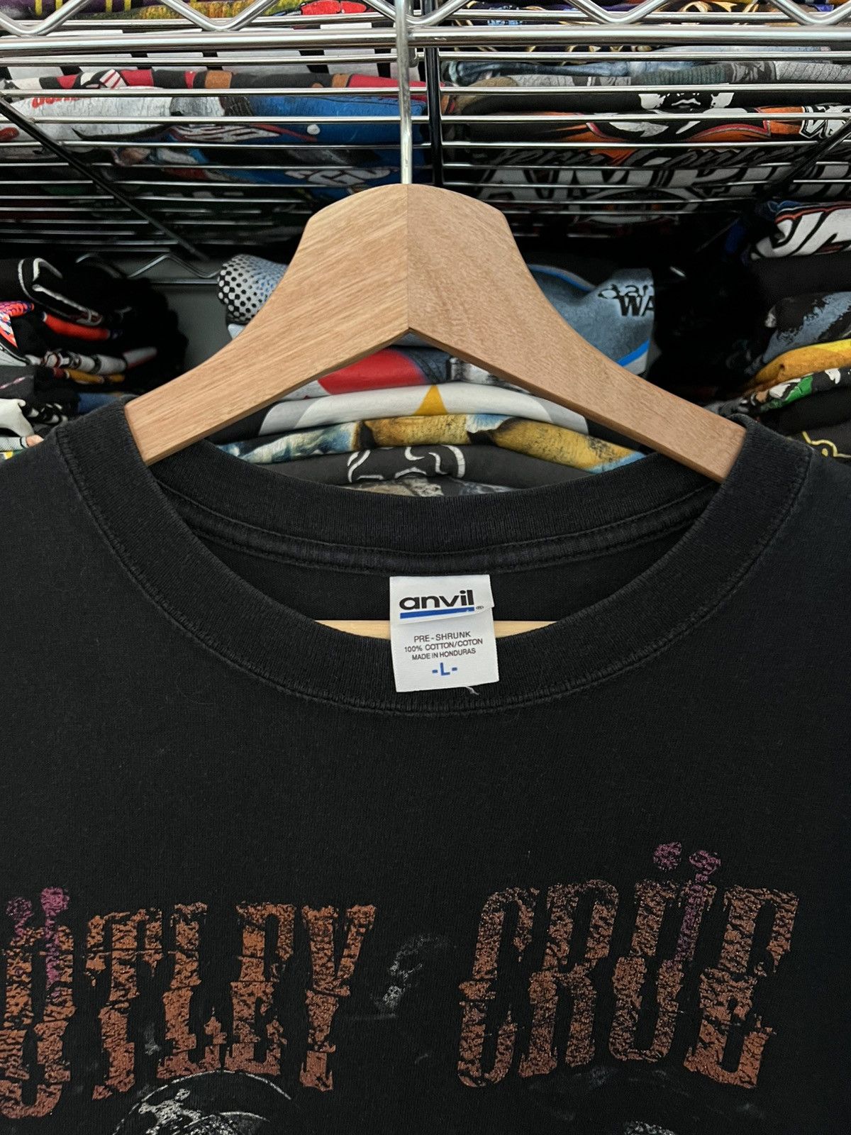Band Tees 2006 Motley Crue Route of All Evil Tour Tee Size US L / EU 52-54 / 3 - 4 Thumbnail
