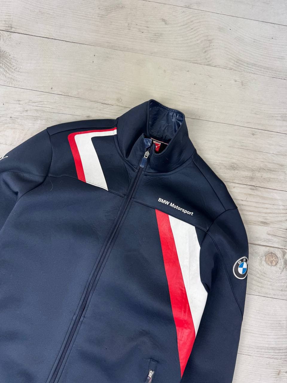 BMW × Puma Puma BMW Motorsport Racing Jacket F1 Nascar Moto Grand Prix Size US XL / EU 56 / 4 - 2 Thumbnail