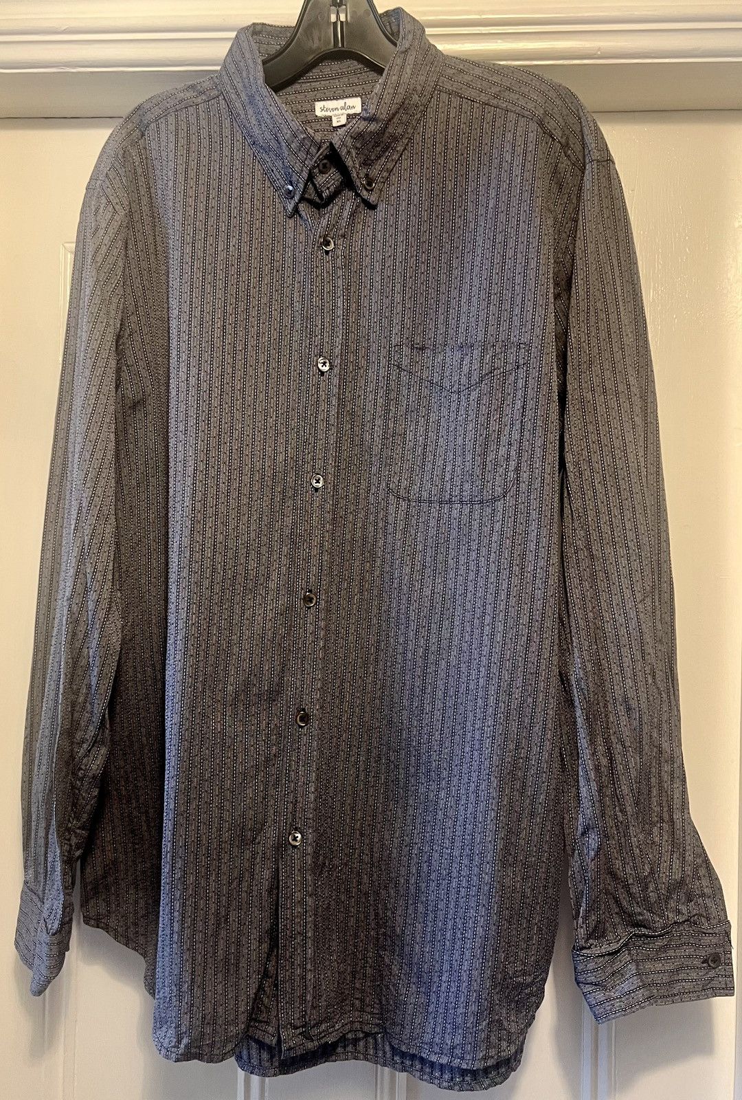 ジャケット・アウター Steven Alan OLD CHECK SHIRT DRZLR JACKET Steven Alan＞OLD CHECK DRZLR JACKET メンズ